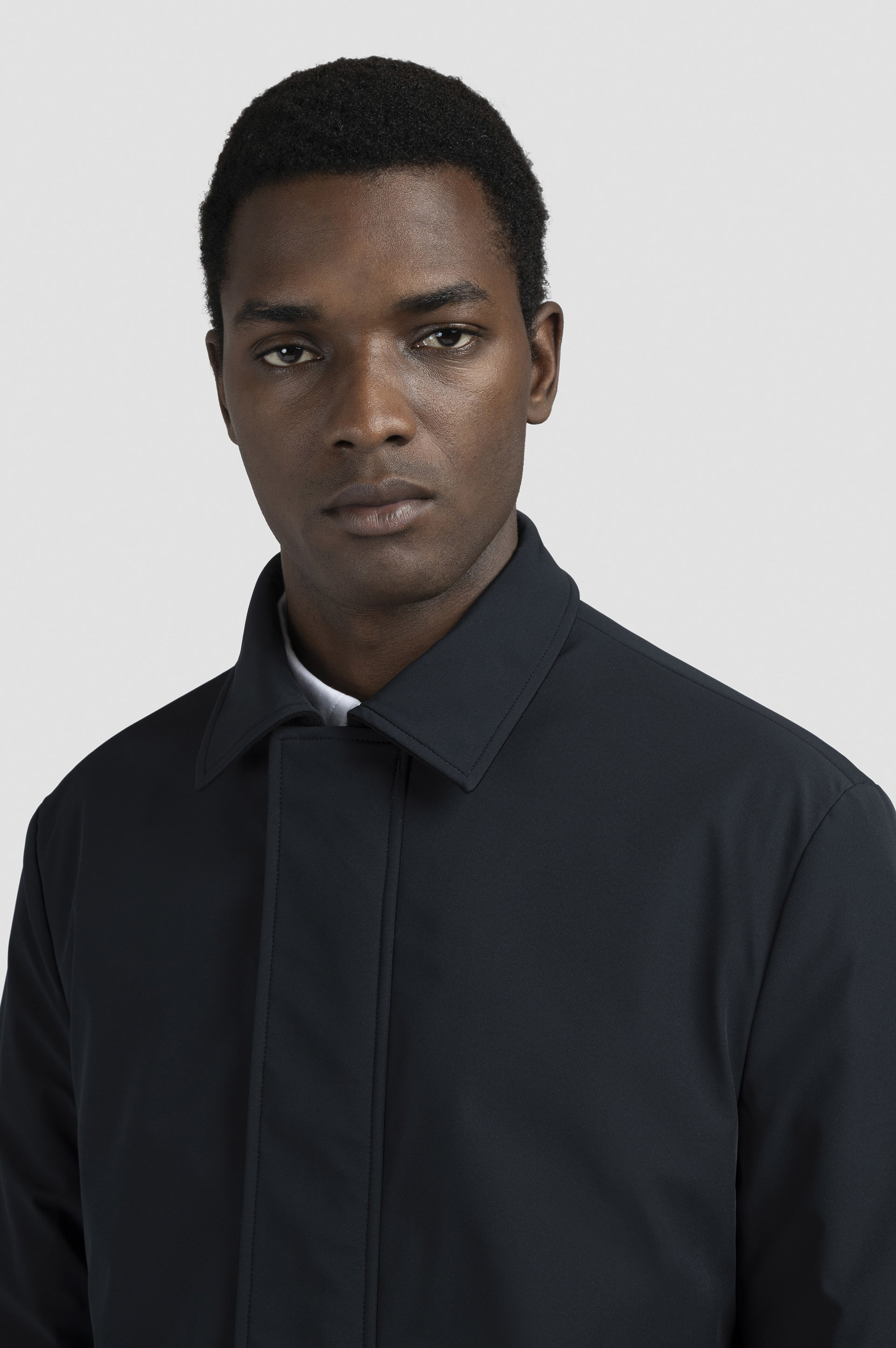 Reversible carcoat in cashmere and Typhoon® image number 11 Reversible carcoat in cashmere and Typhoon® image number 11