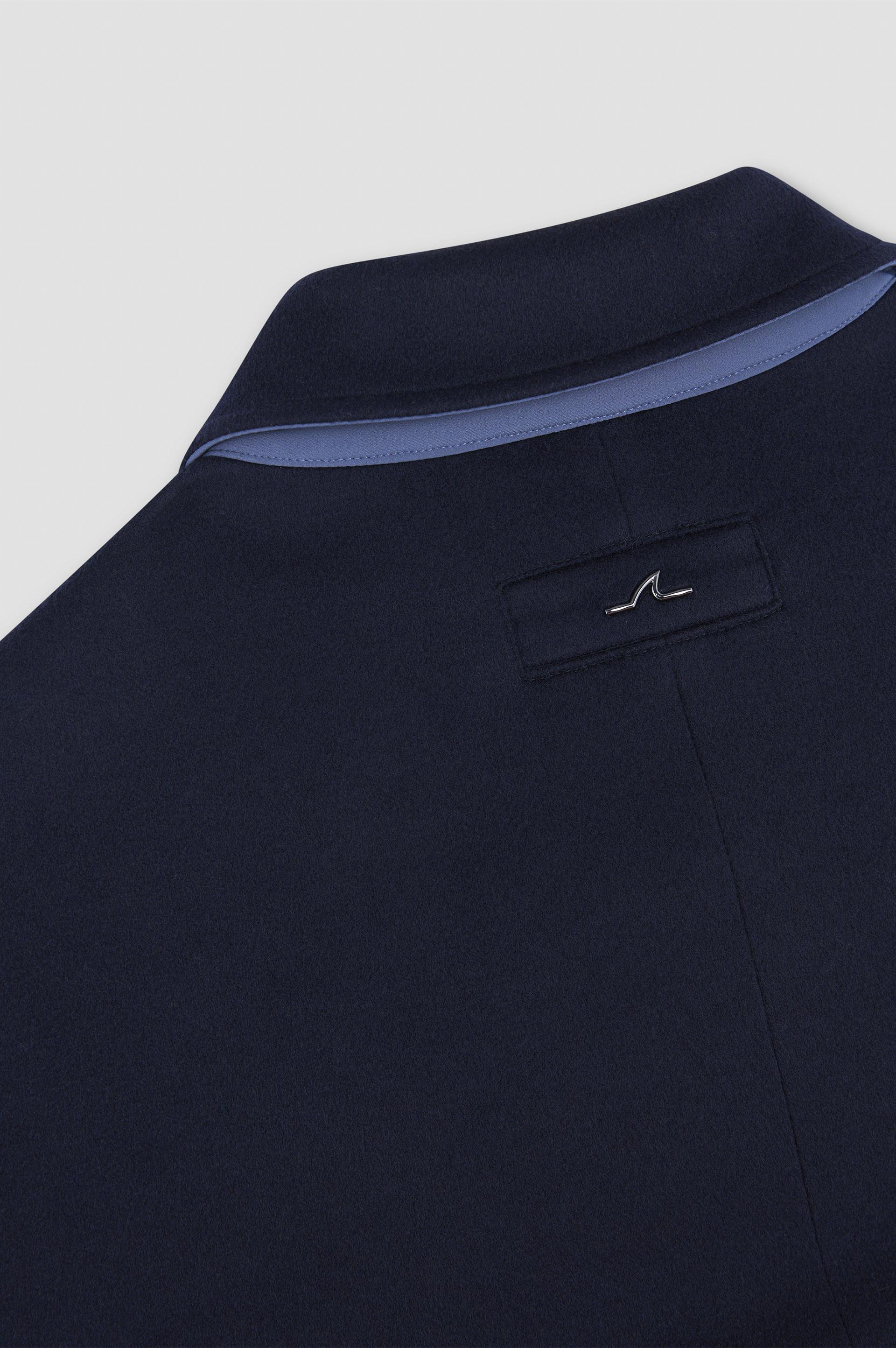 Reversible carcoat in cashmere and Typhoon® image number 9 Reversible carcoat in cashmere and Typhoon® image number 9