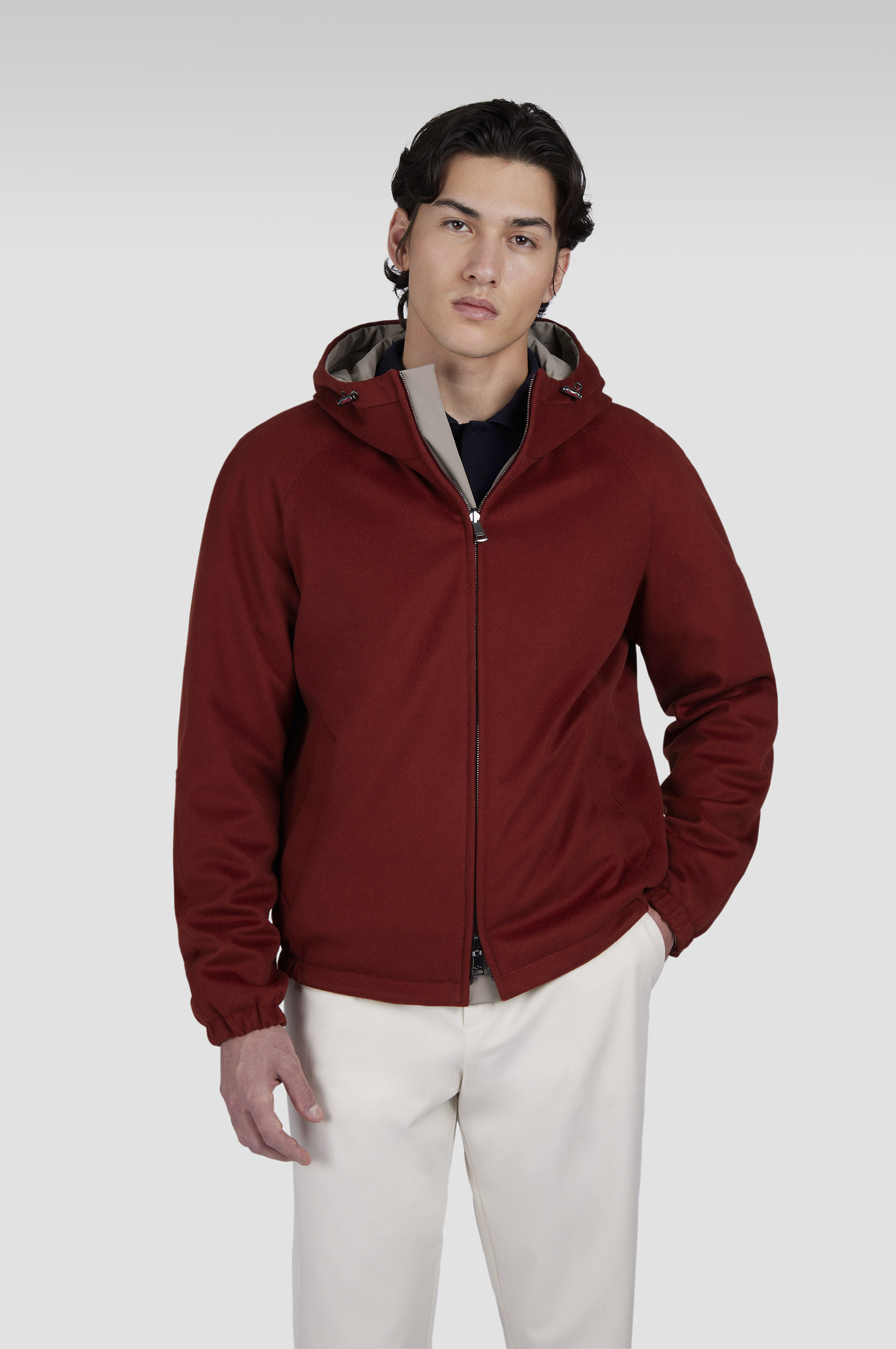 Giubbotto reversibile in cashmere e Typhoon® image number 0