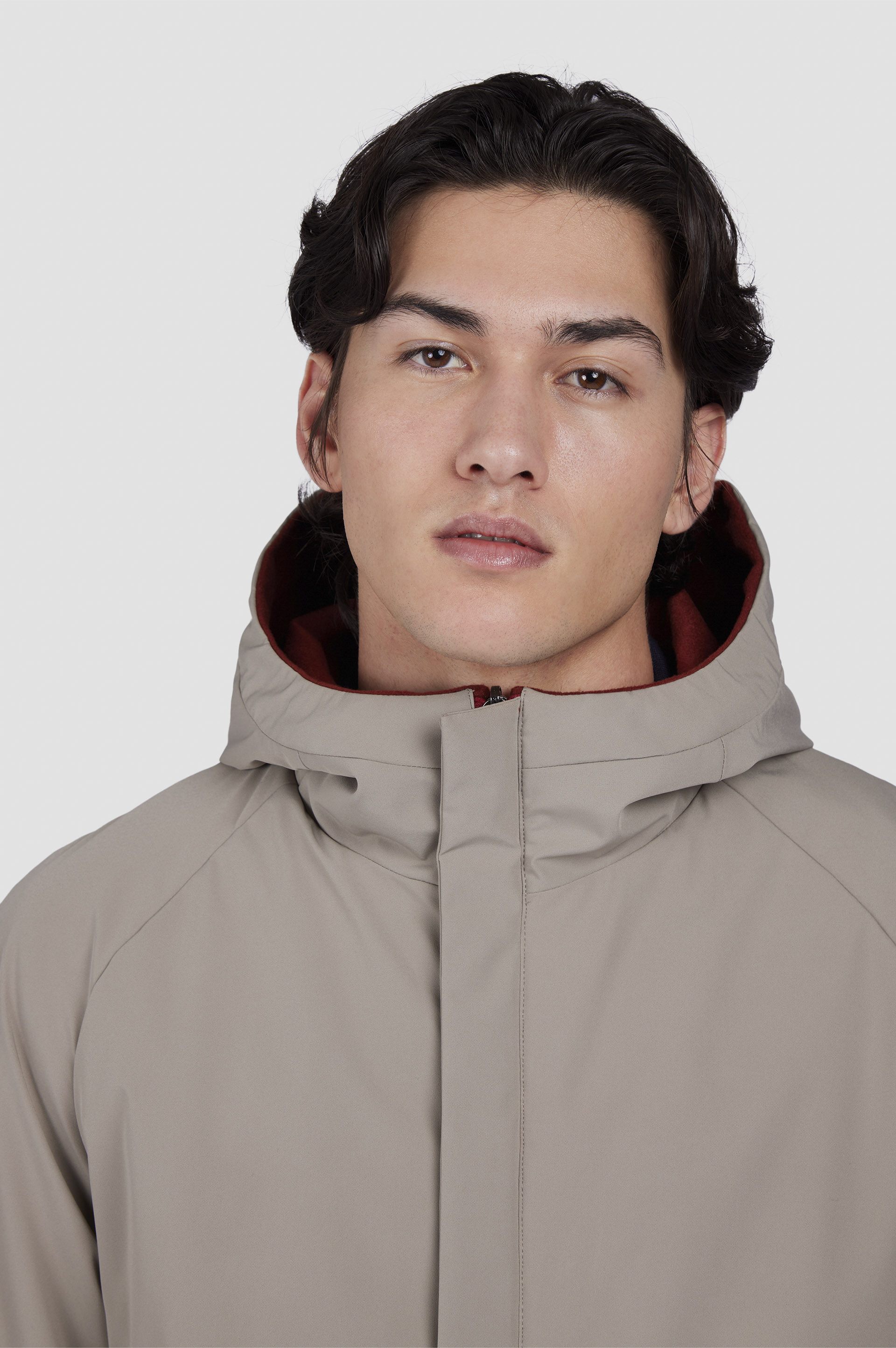 Giubbotto reversibile in cashmere e Typhoon® image number 8