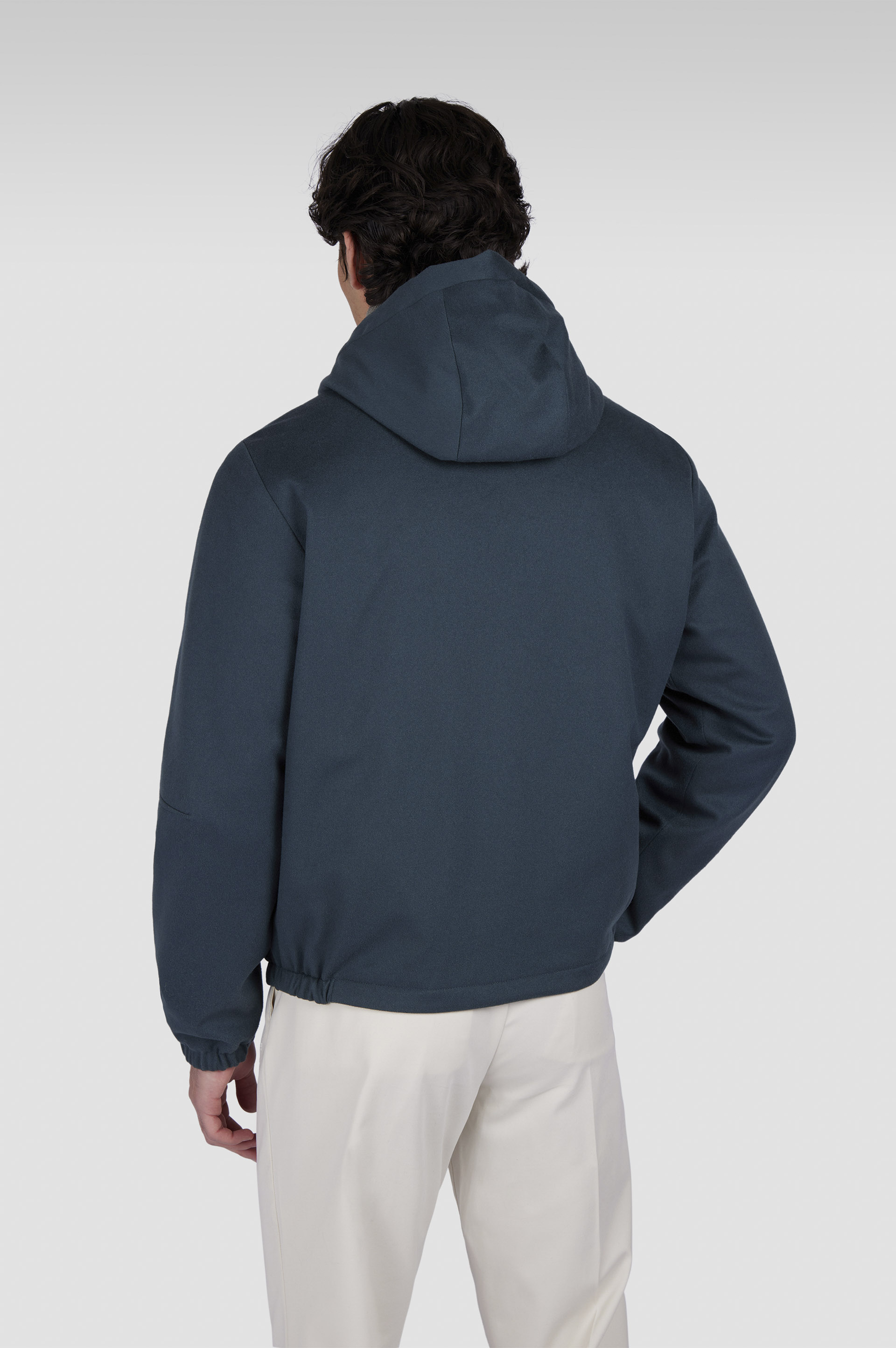 Reversible jacket in cashmere and Typhoon® image number 3 Reversible jacket in cashmere and Typhoon® image number 3