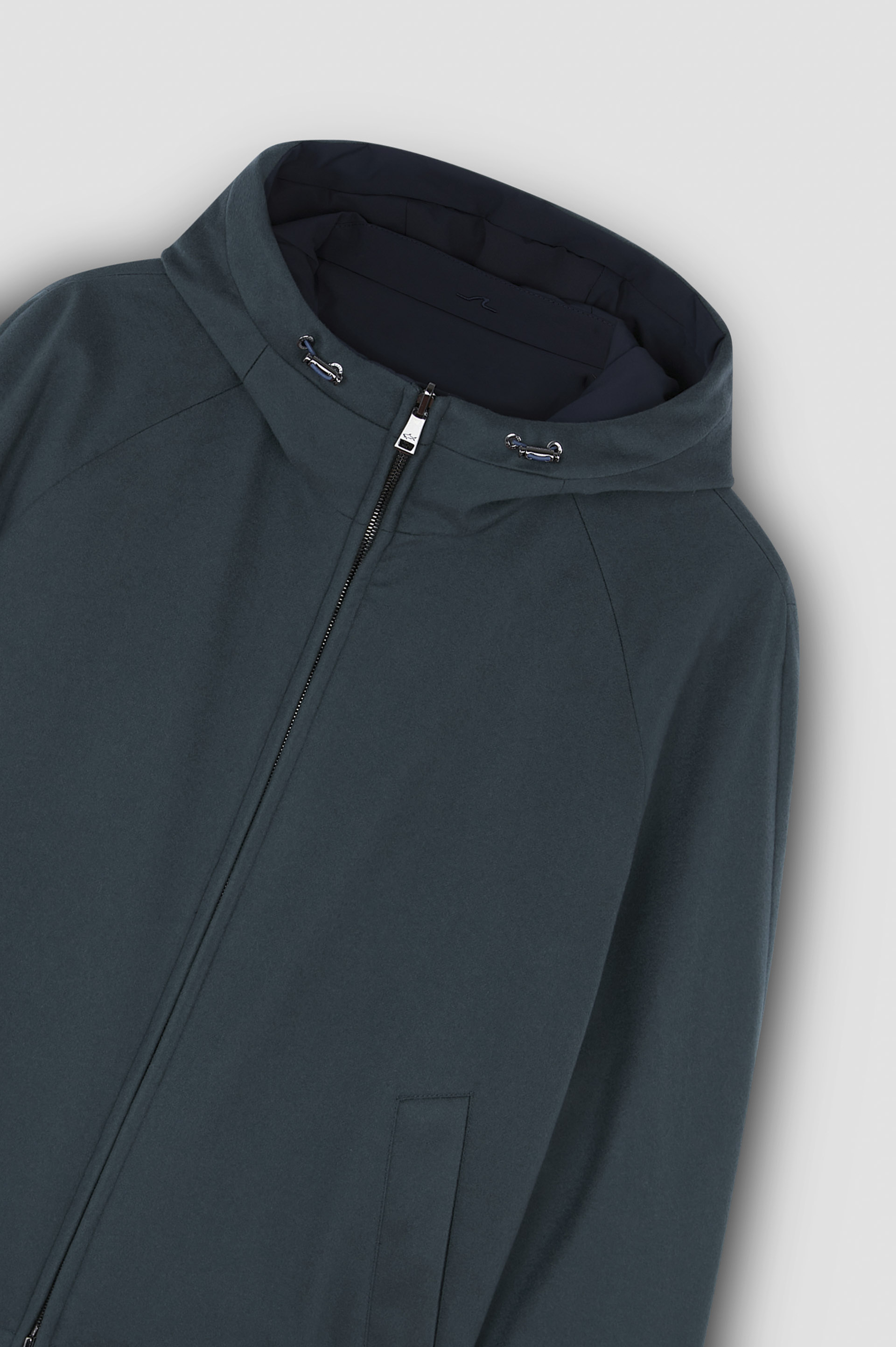 Reversible jacket in cashmere and Typhoon® image number 5 Reversible jacket in cashmere and Typhoon® image number 5