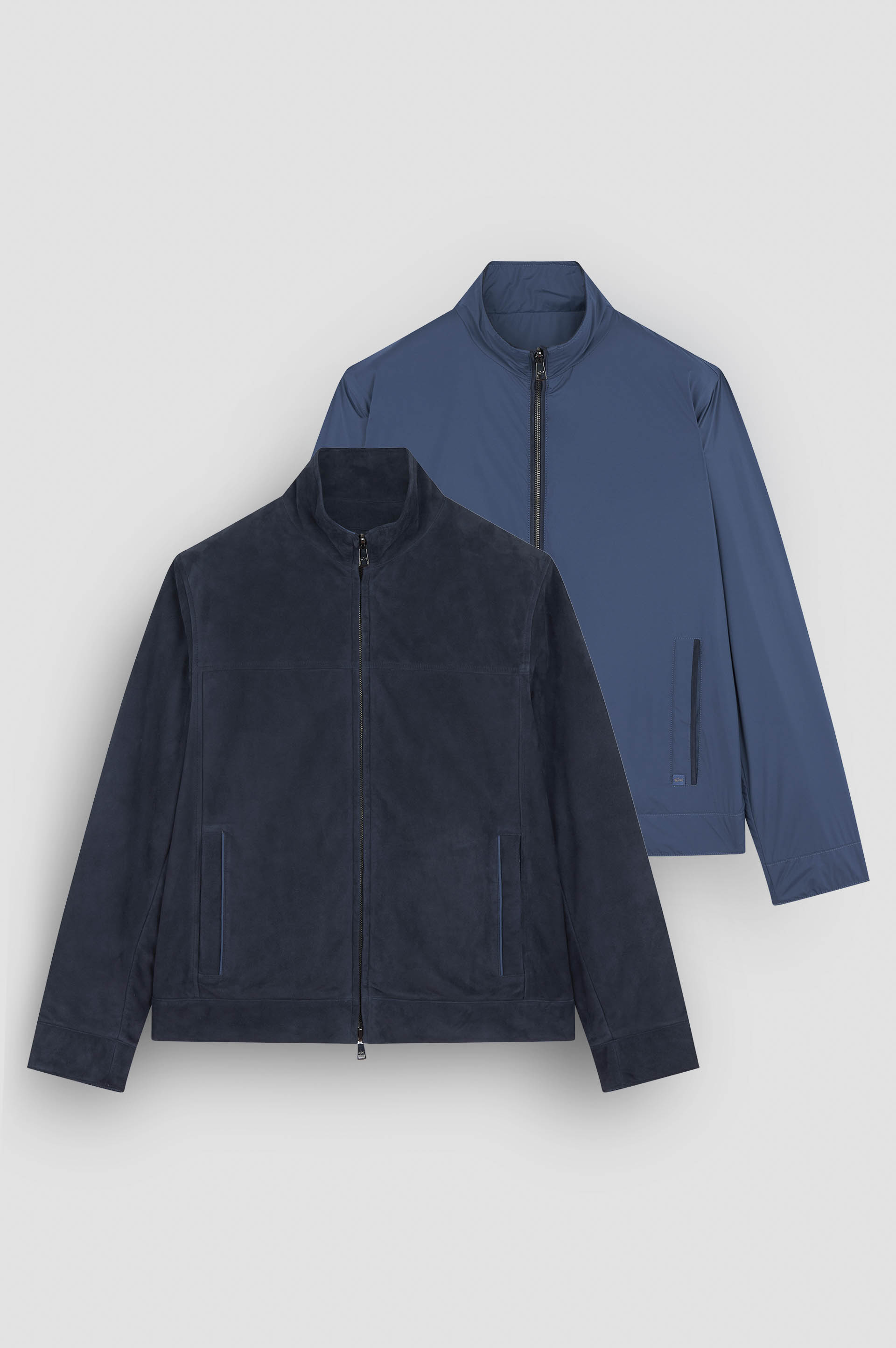 Reversible jacket in Aqualeather image number 1