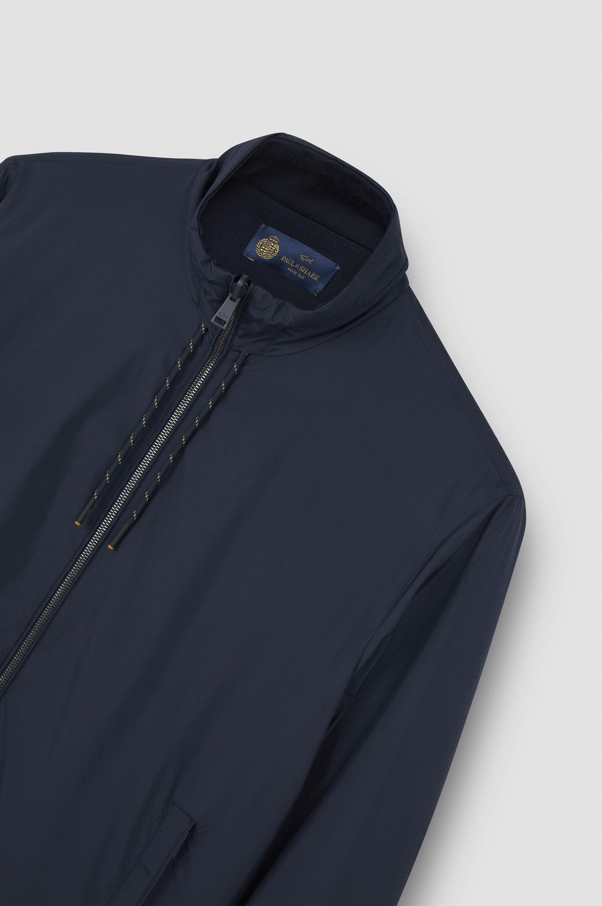 Blouson réversible en laine, soie et microfibre image number 6