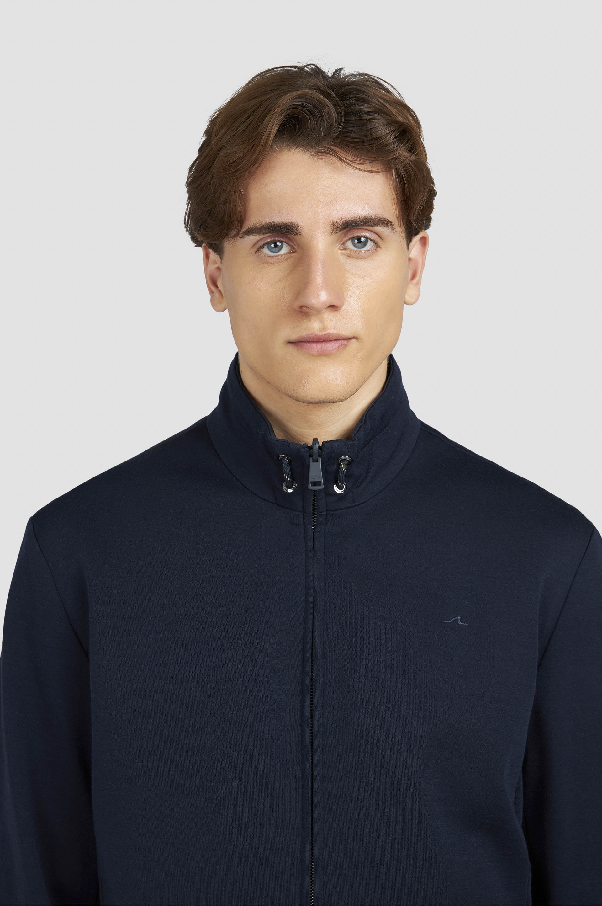 Blouson réversible en laine, soie et microfibre image number 9