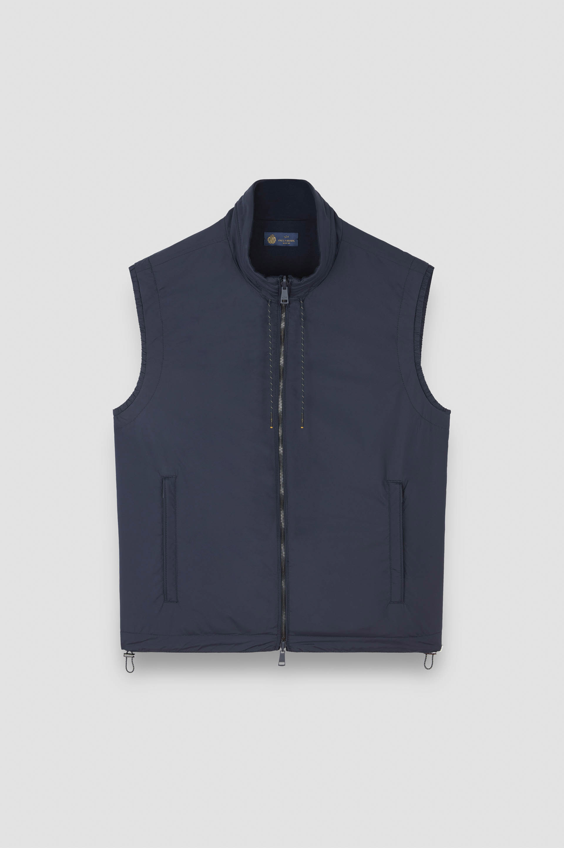 Gilet réversible en laine, soie et microfibre image number 6