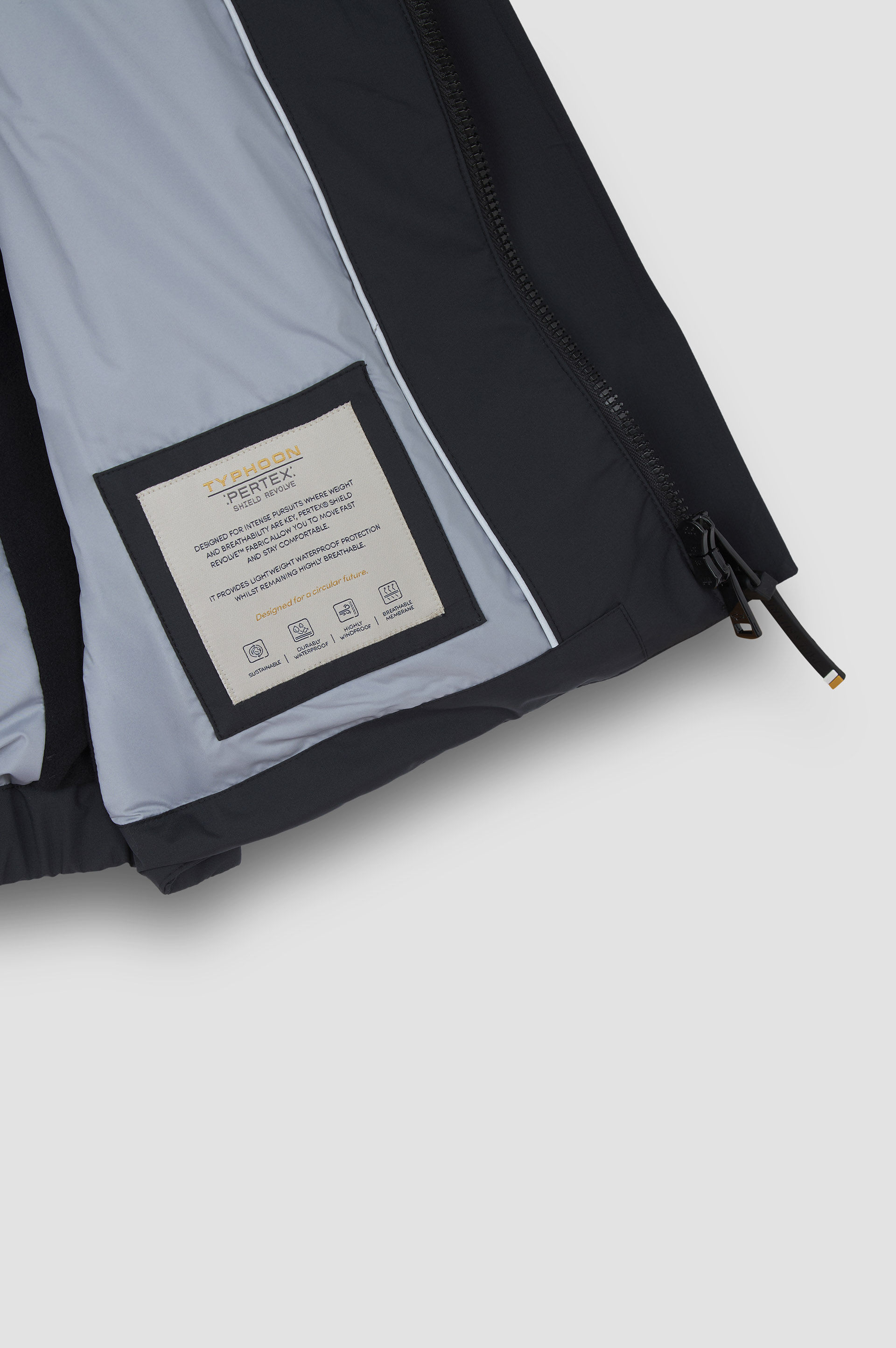 Chaqueta Typhoon® PERTEX® image number 8 Chaqueta Typhoon® PERTEX® image number 8
