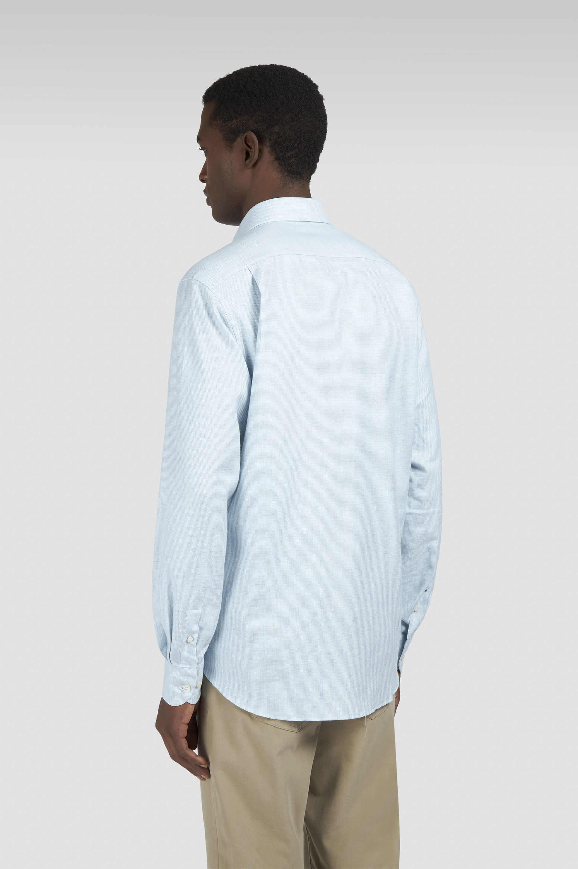 Camisa de cachemir y algod&oacute;n image number 3