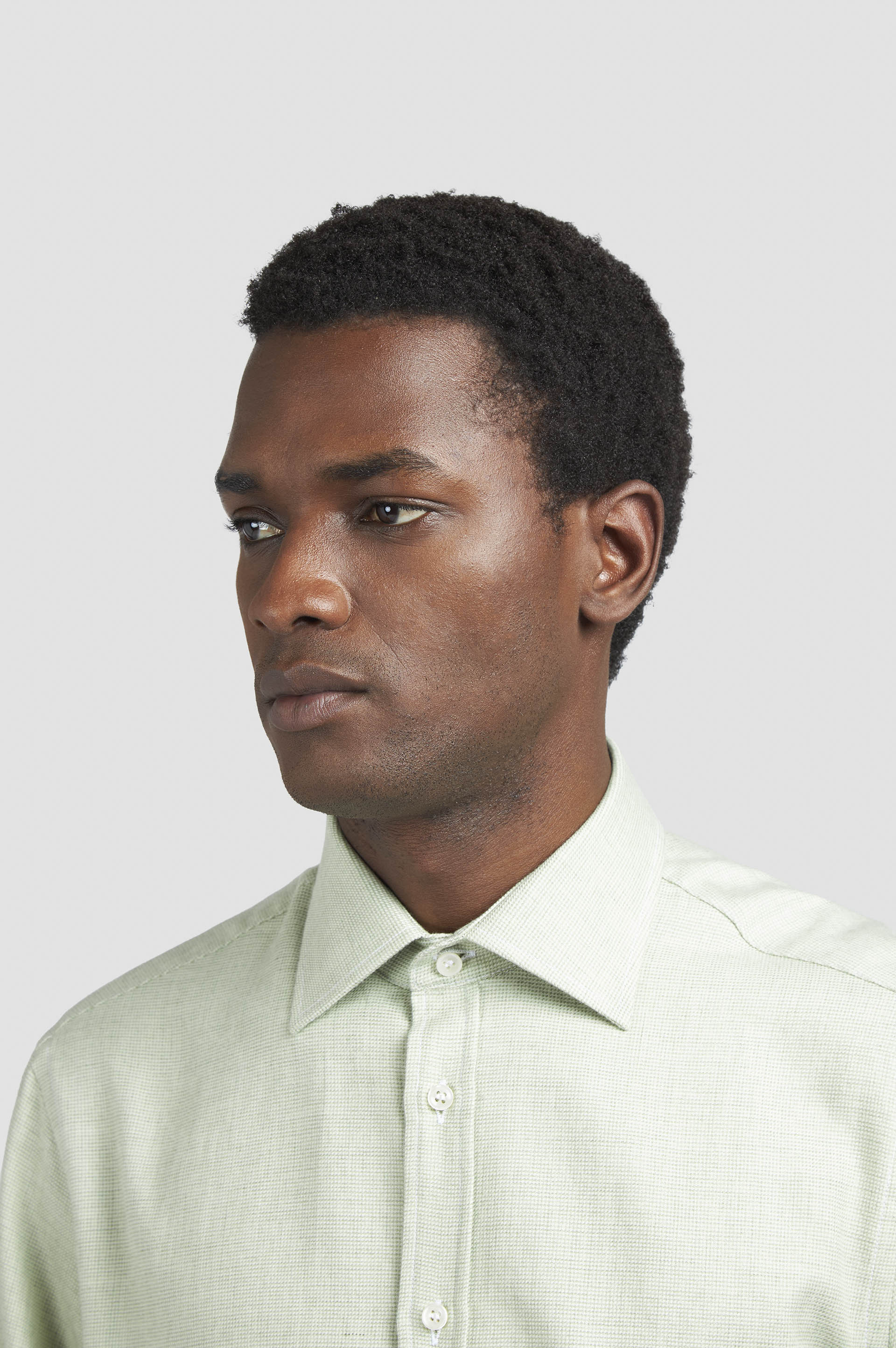 Camisa de cachemir y algod&oacute;n image number 4