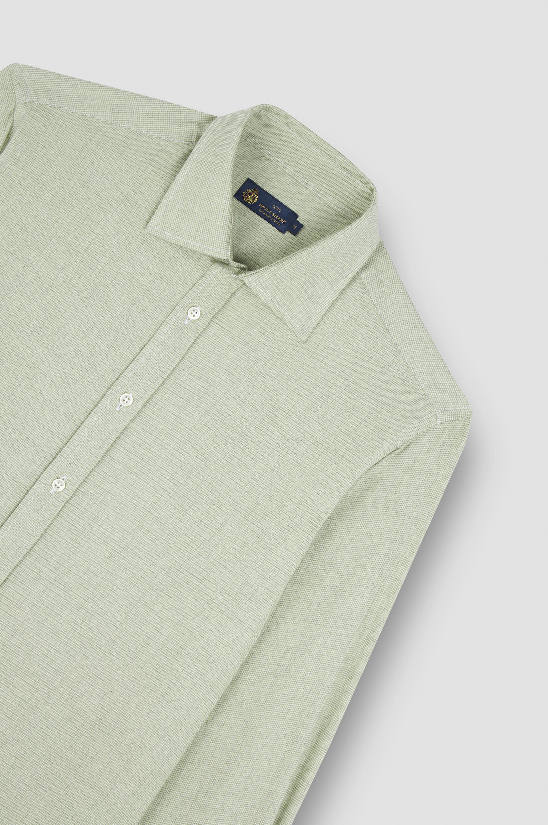 Camisa de cachemir y algod&oacute;n image number 5