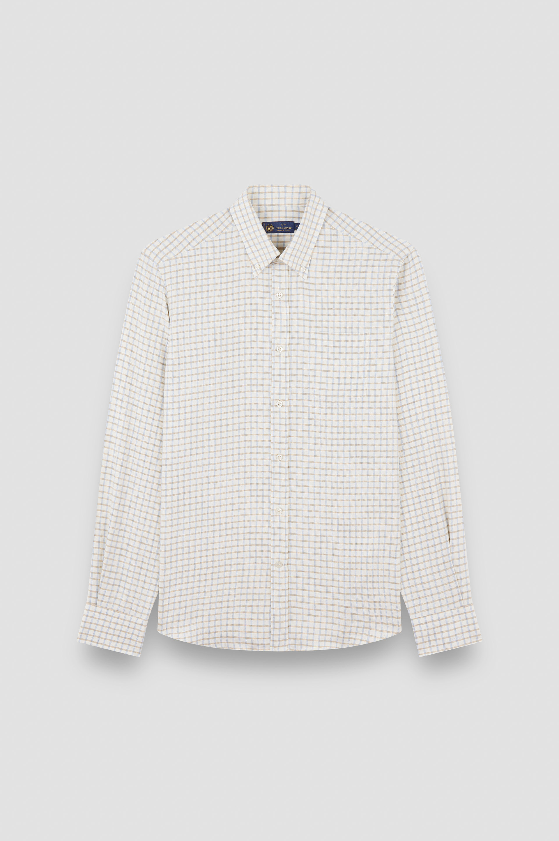 Camisa de cachemir, seda y algodón image number 1 Camisa de cachemir, seda y algodón image number 1
