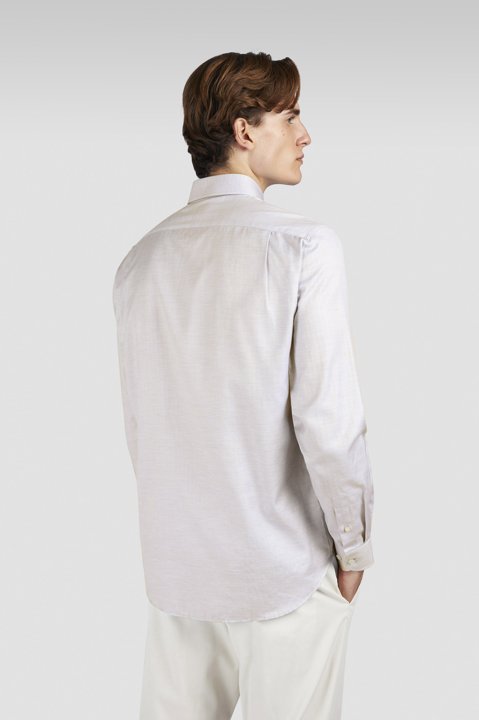 Flannel cotton shirt image number 3