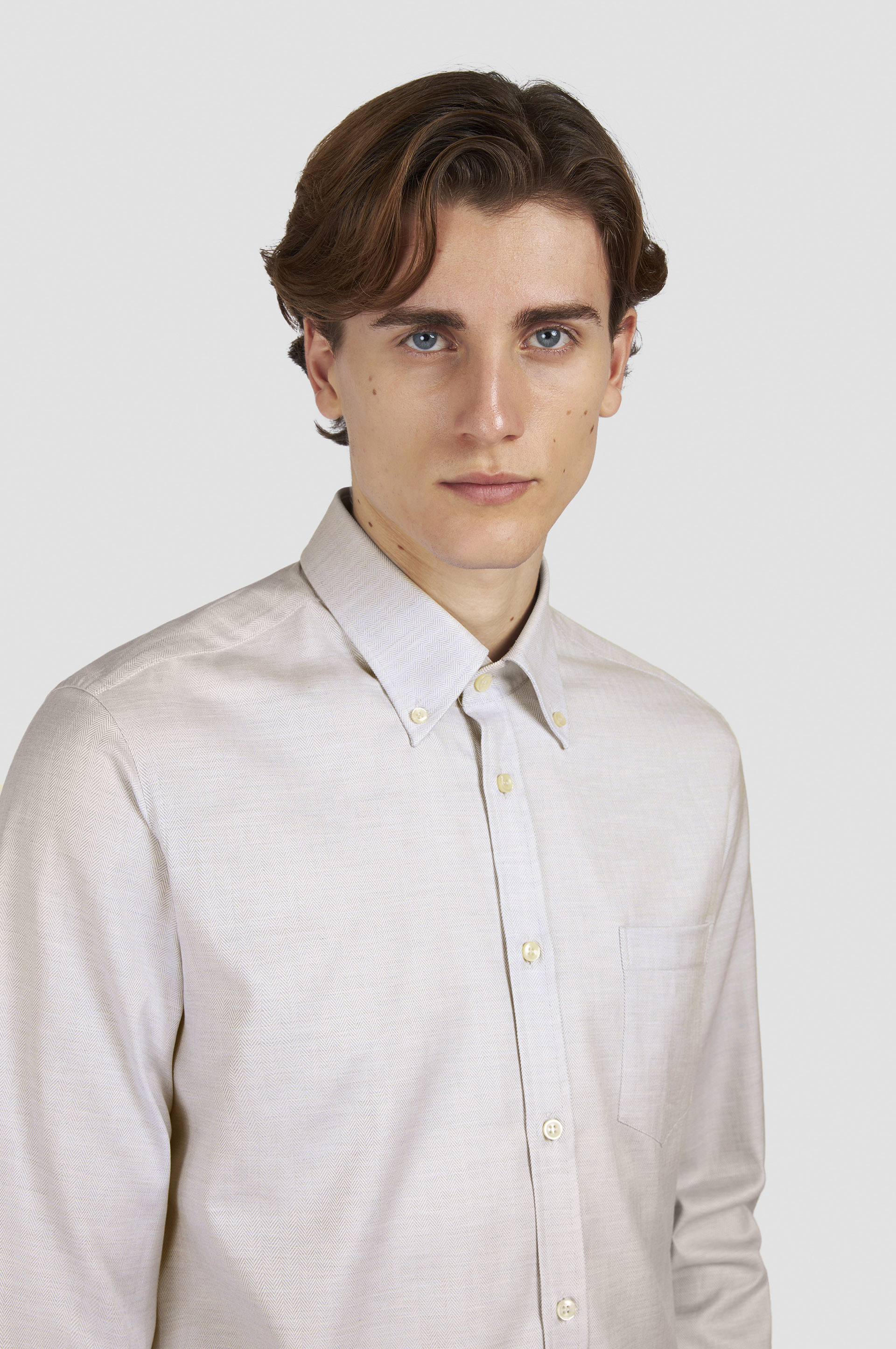 Flannel cotton shirt image number 4