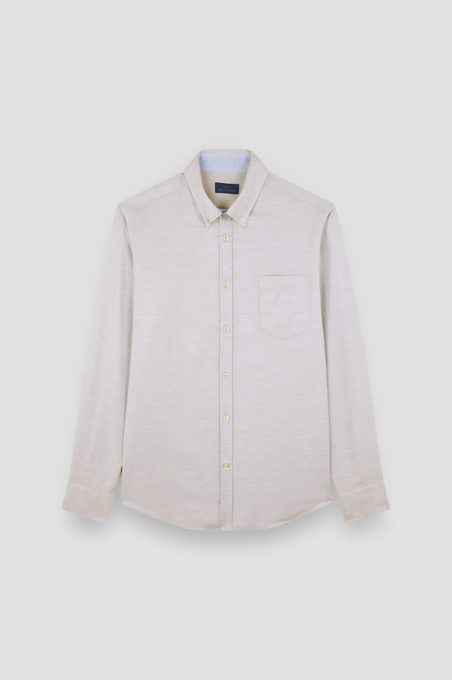 Flannel cotton shirt image number 1