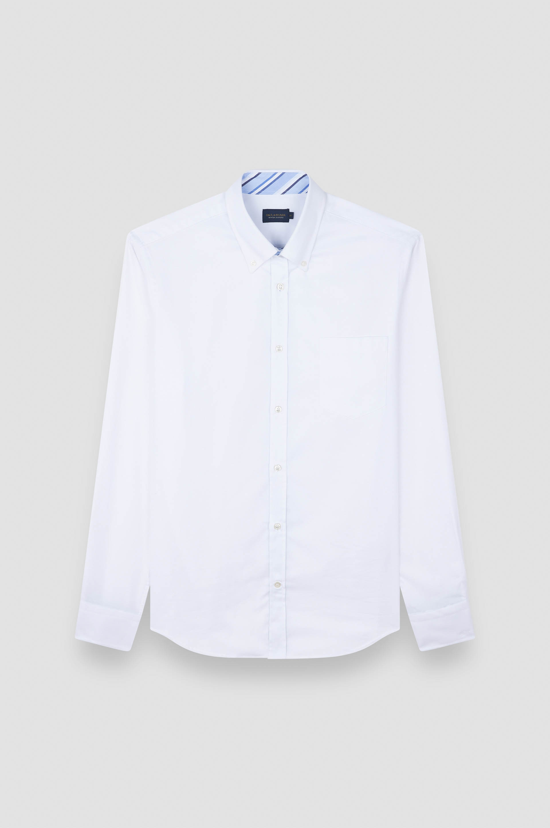 Winter Oxford cotton shirt image number 1