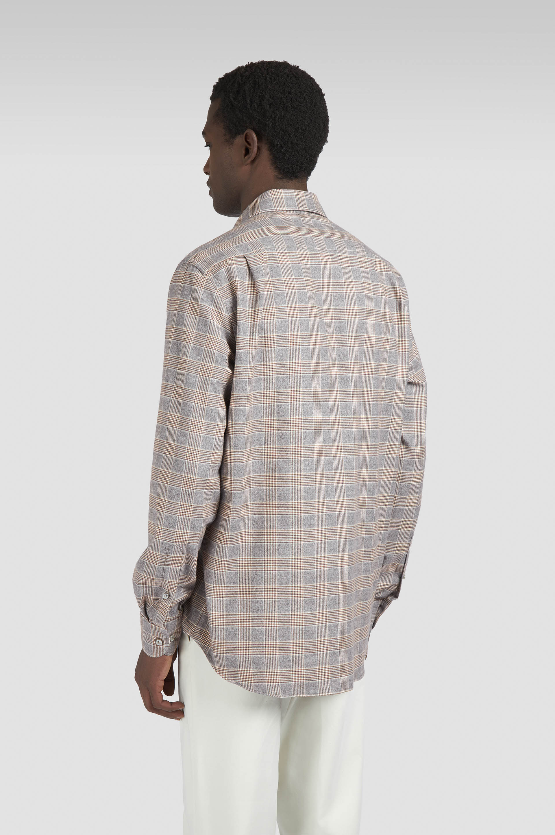 Camicia X-Soft in cotone con motivo a quadri image number 3 Camicia X-Soft in cotone con motivo a quadri image number 3