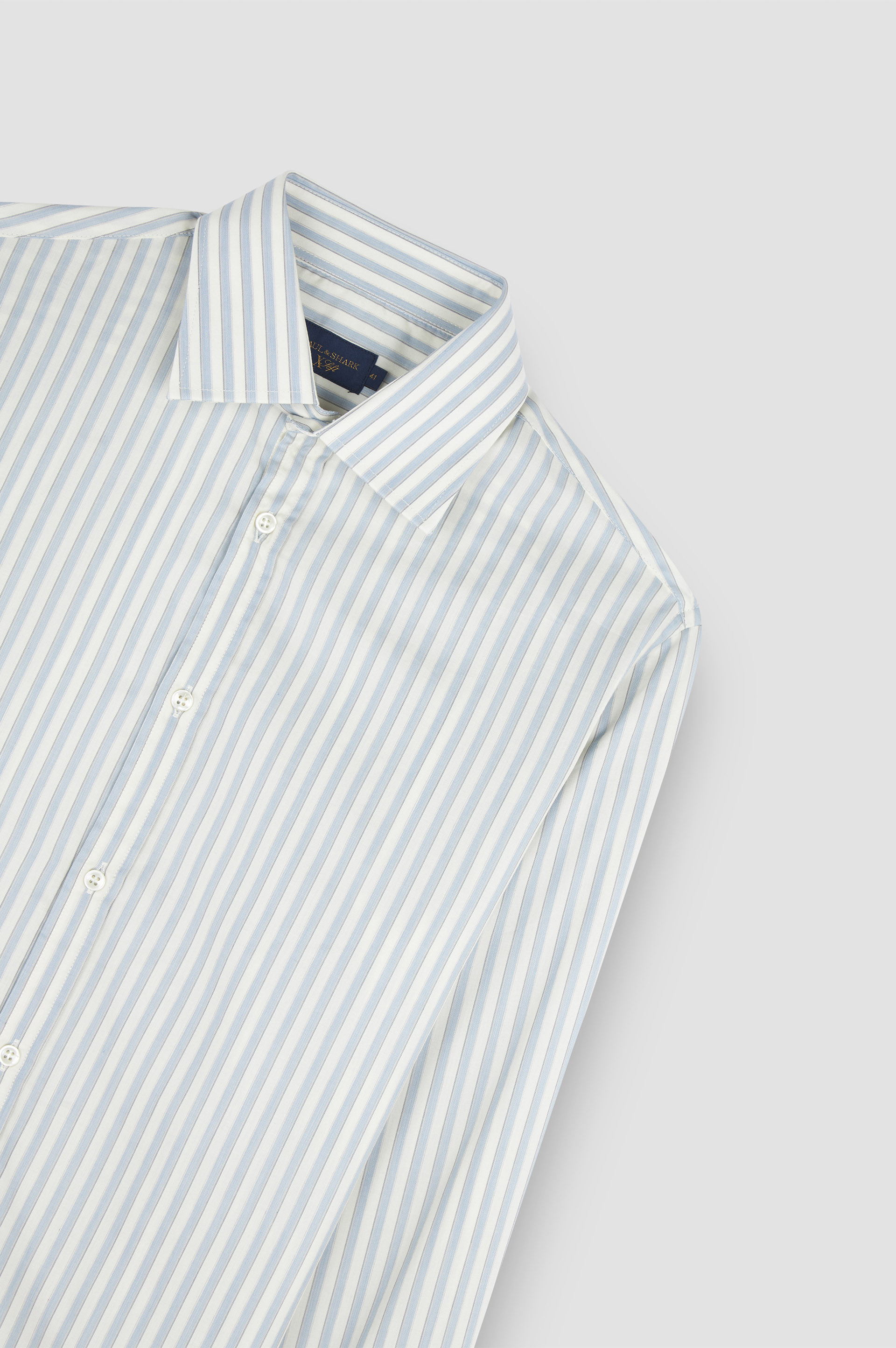 X-Soft Hemd mit Streifenmuster image number 4 X-Soft Hemd mit Streifenmuster image number 4