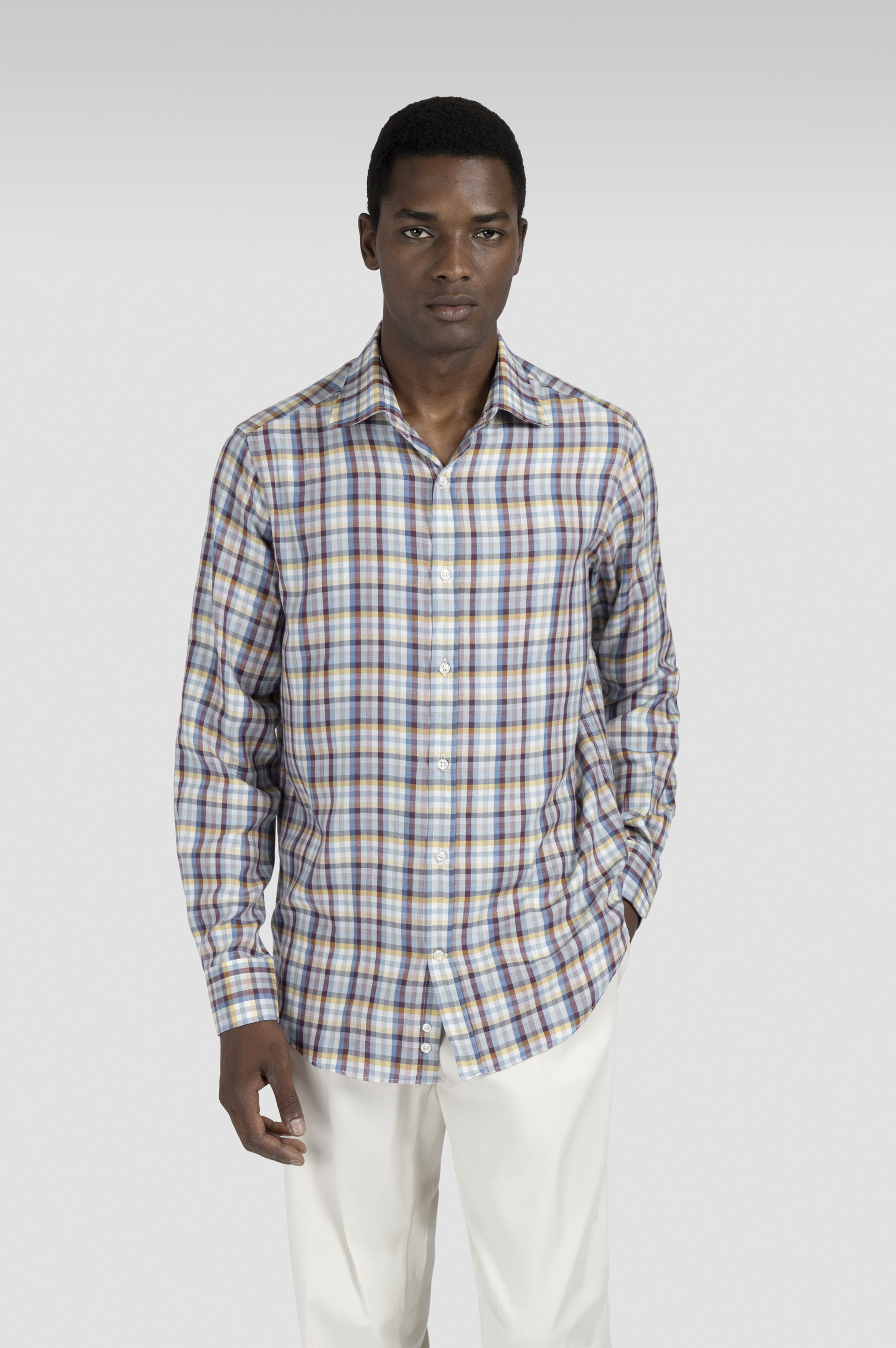 Chemise X-Soft à motif carreaux image number 0