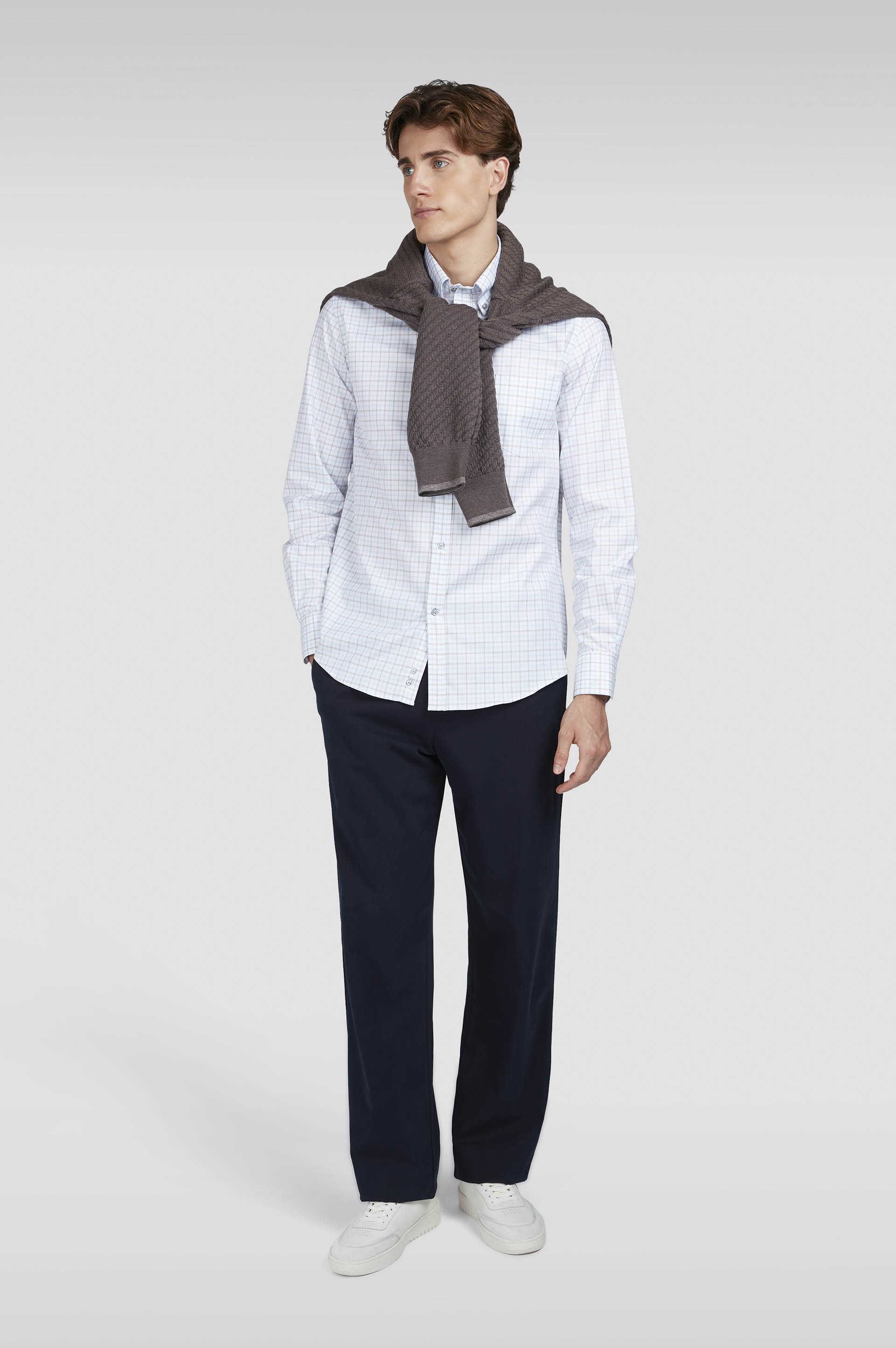 Cotton twill shirt image number 2