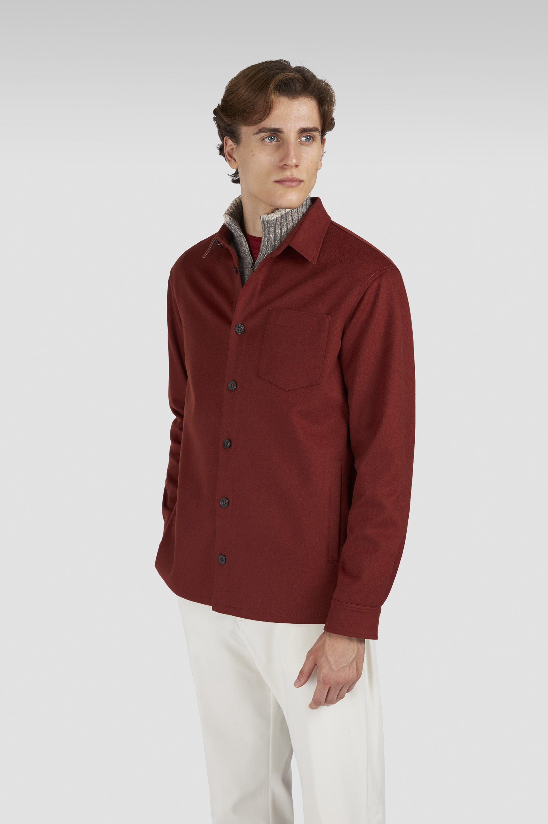 cashmere Overshirt image number 0 cashmere Overshirt image number 0