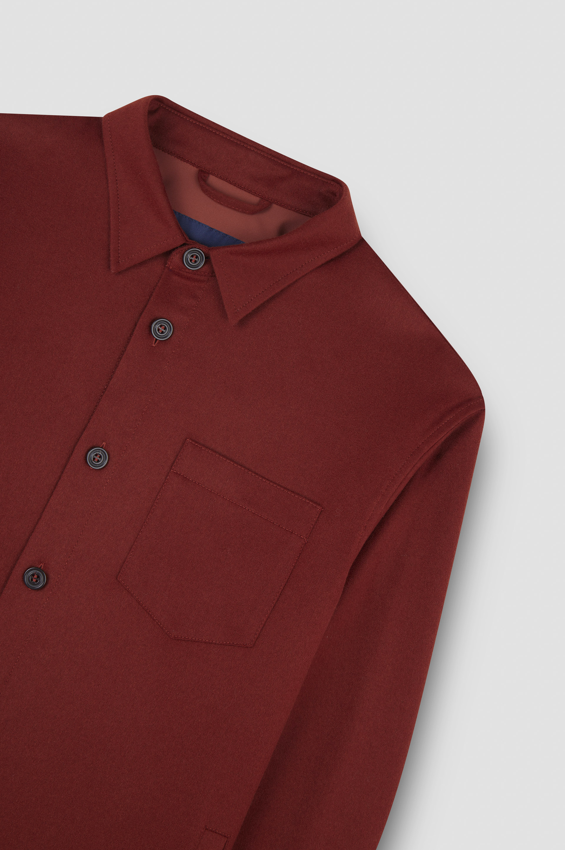 cashmere Overshirt image number 5 cashmere Overshirt image number 5