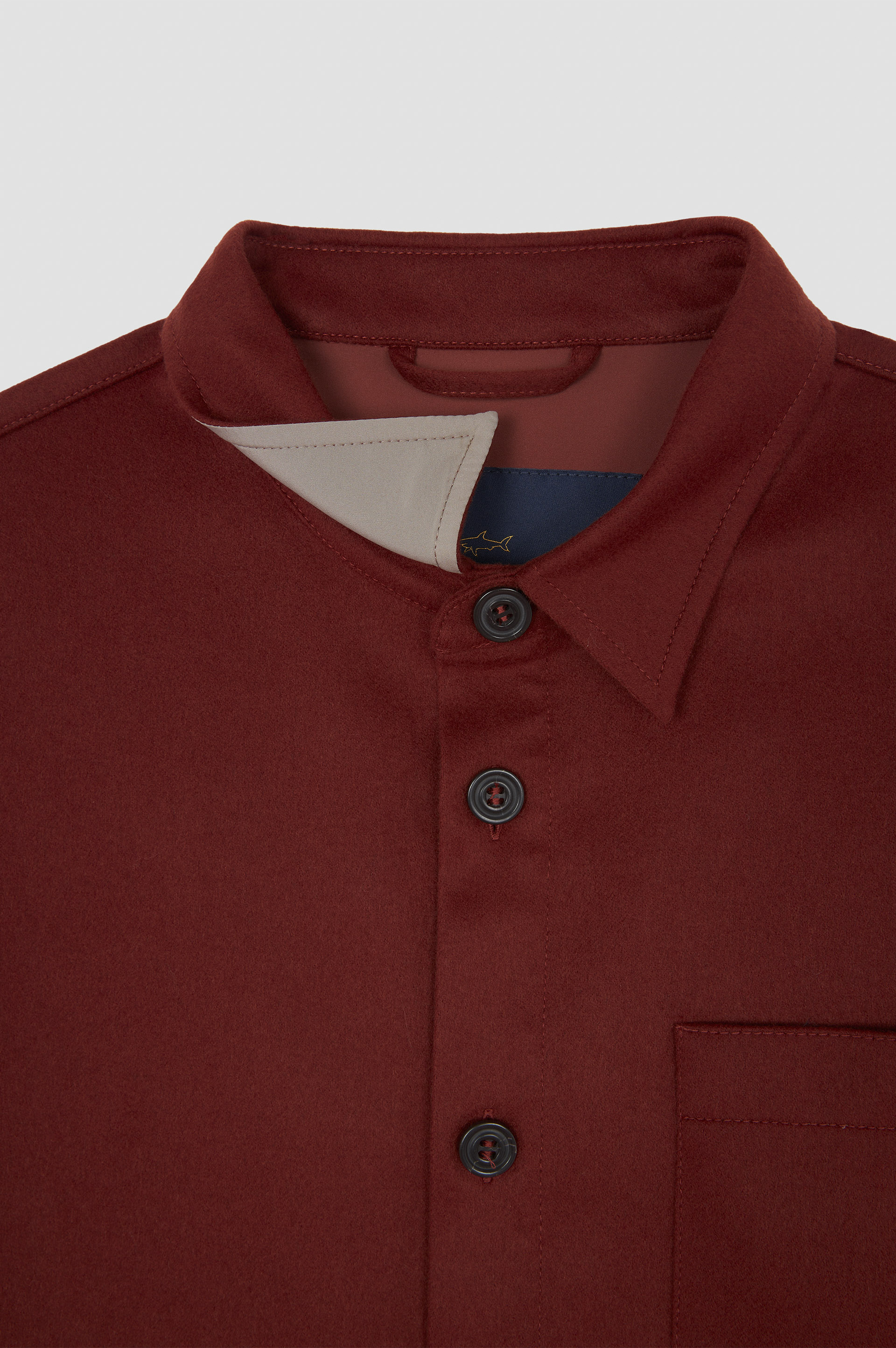 cashmere Overshirt image number 6 cashmere Overshirt image number 6
