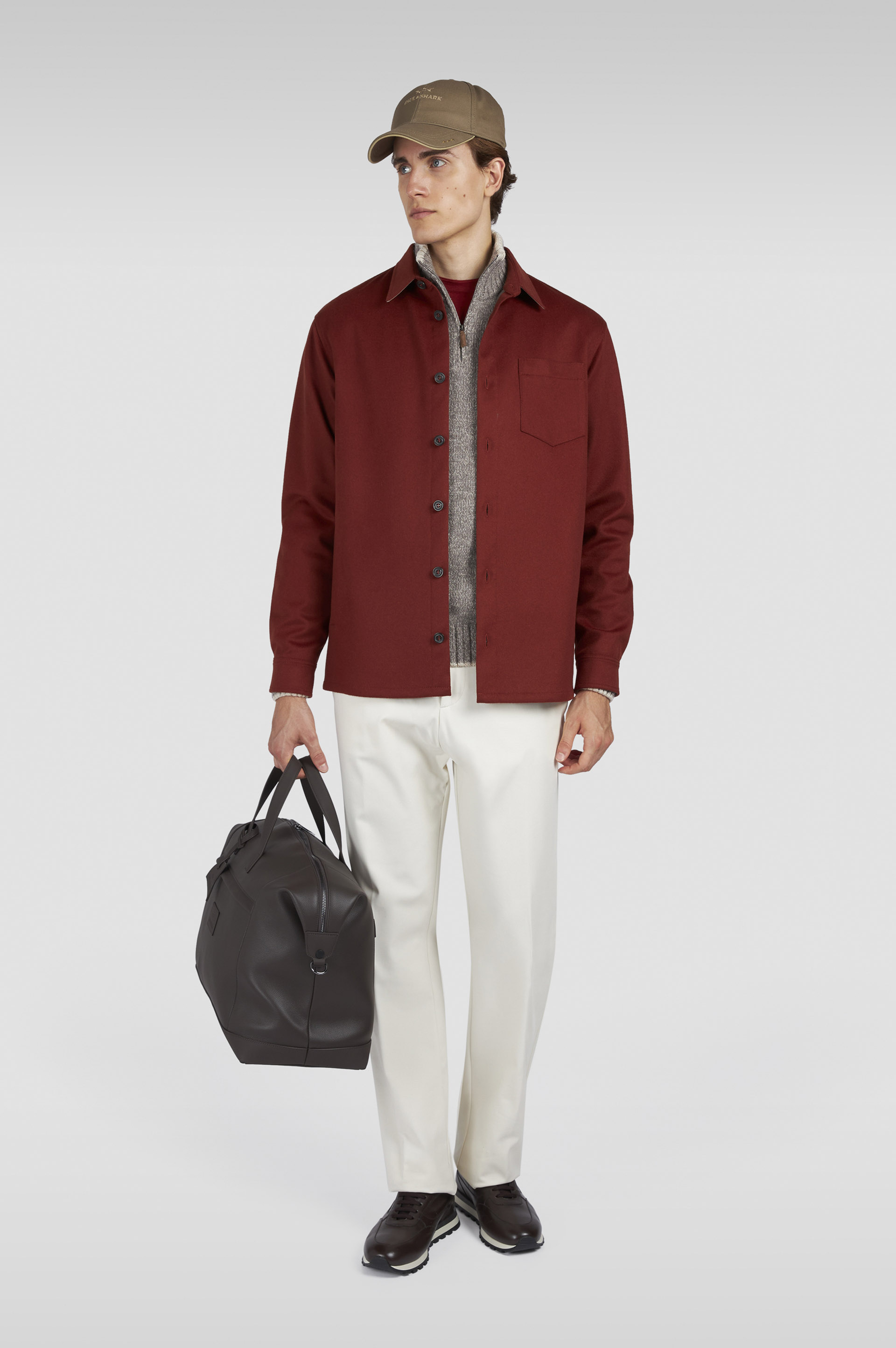cashmere Overshirt image number 2 cashmere Overshirt image number 2
