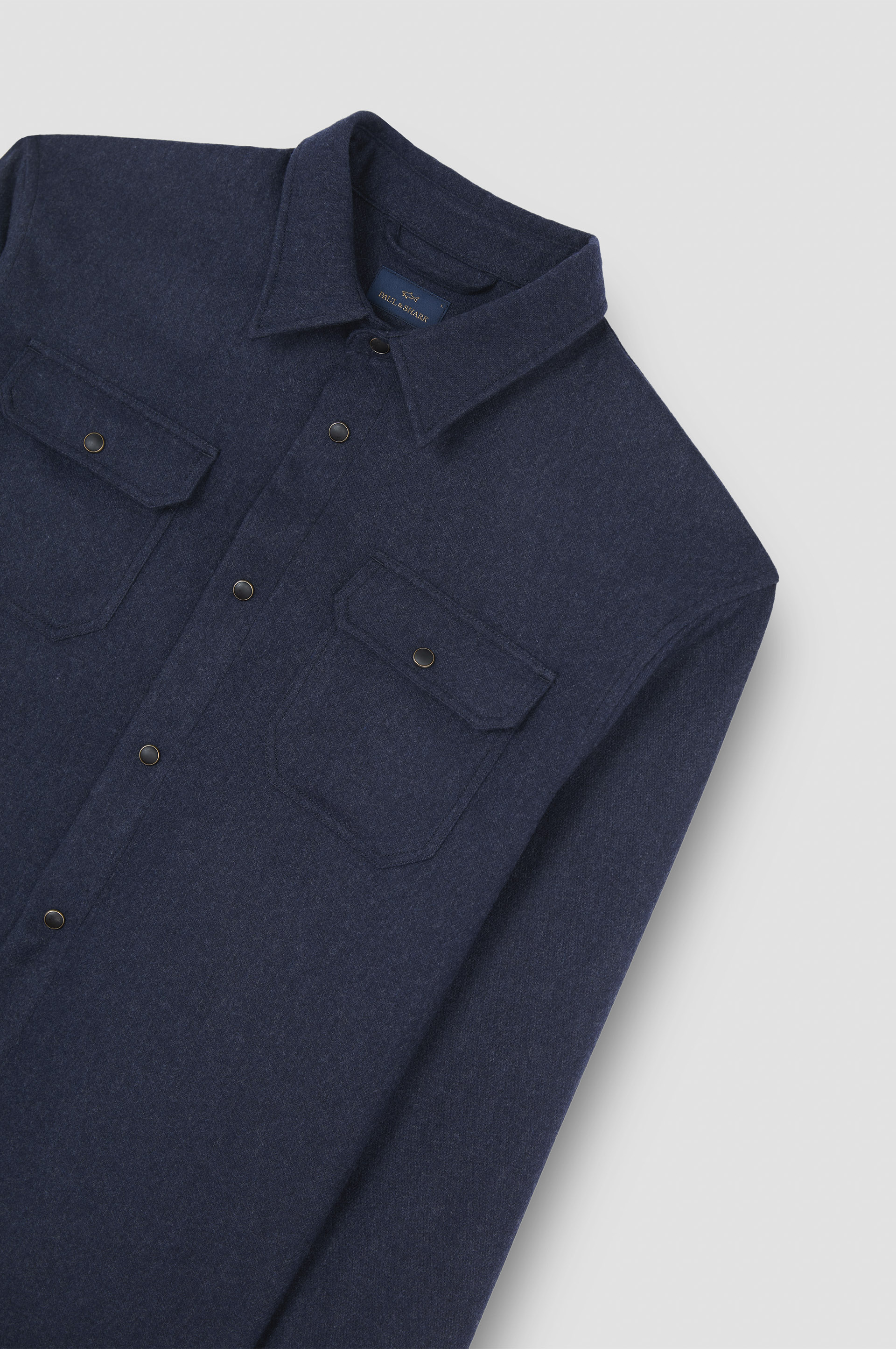 Wool blend overshirt image number 5 Wool blend overshirt image number 5