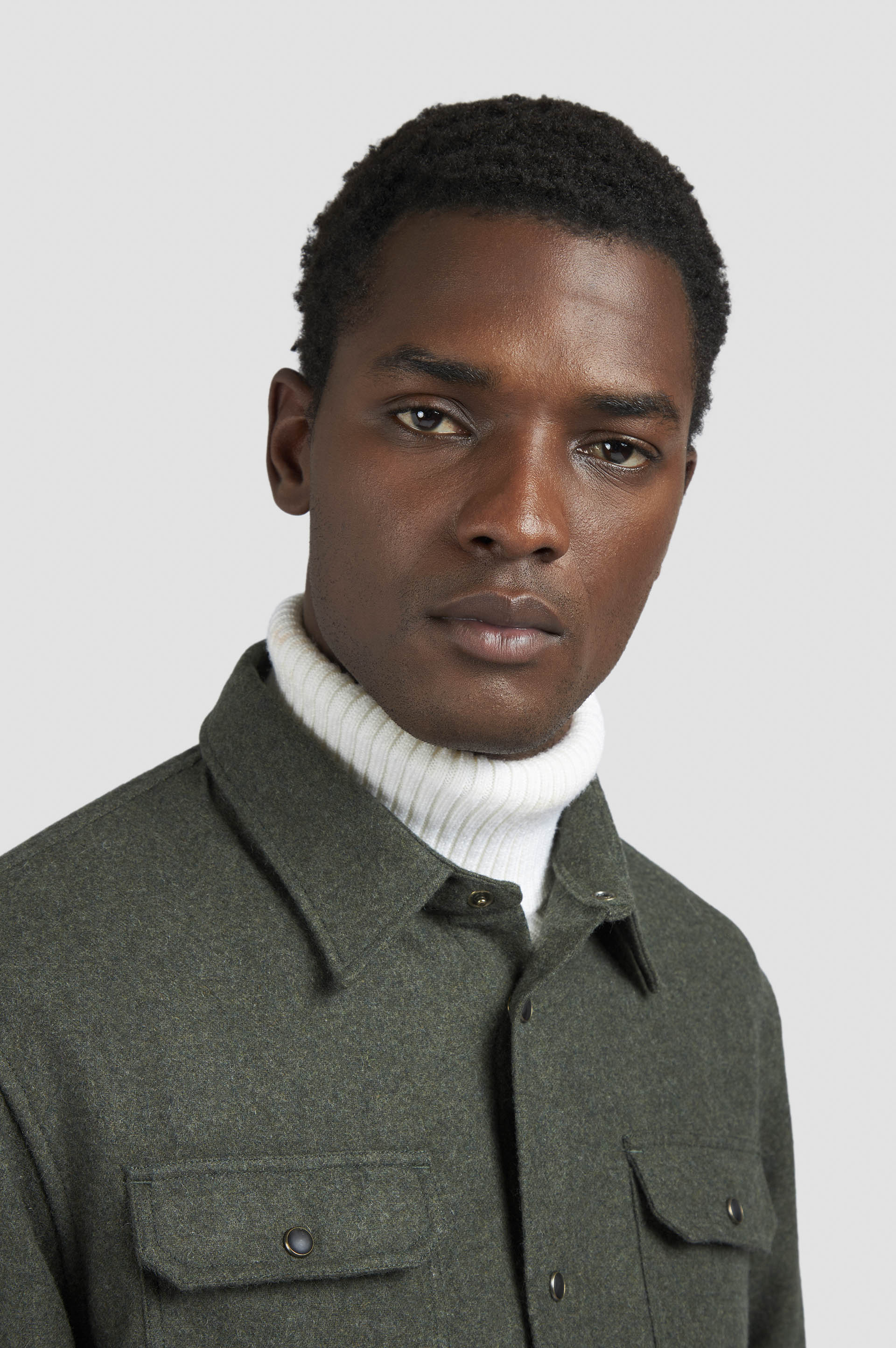 Wool blend overshirt image number 4 Wool blend overshirt image number 4