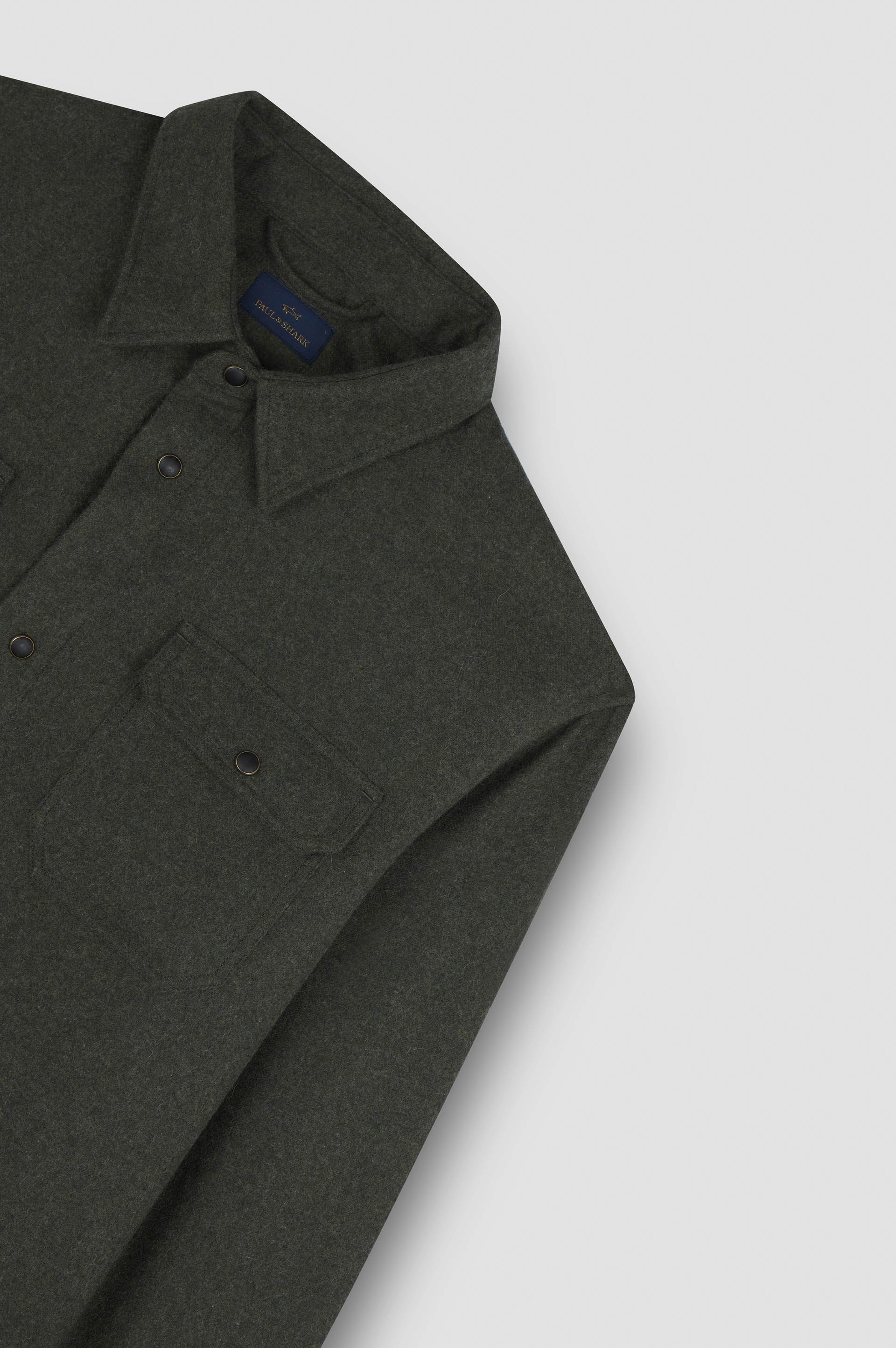 Wool blend overshirt image number 5 Wool blend overshirt image number 5