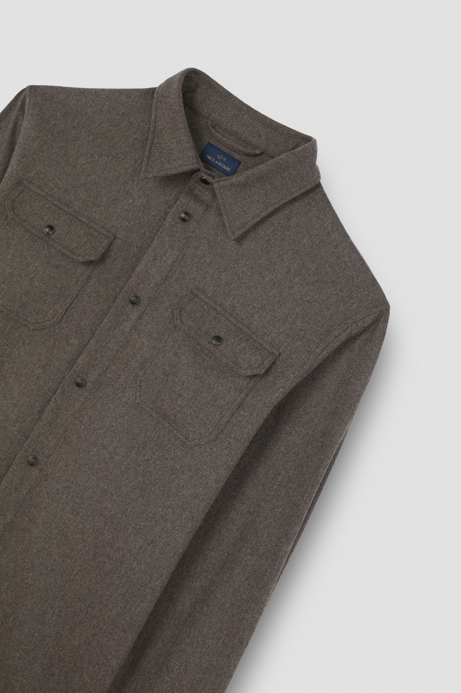 Wool blend overshirt image number 5 Wool blend overshirt image number 5