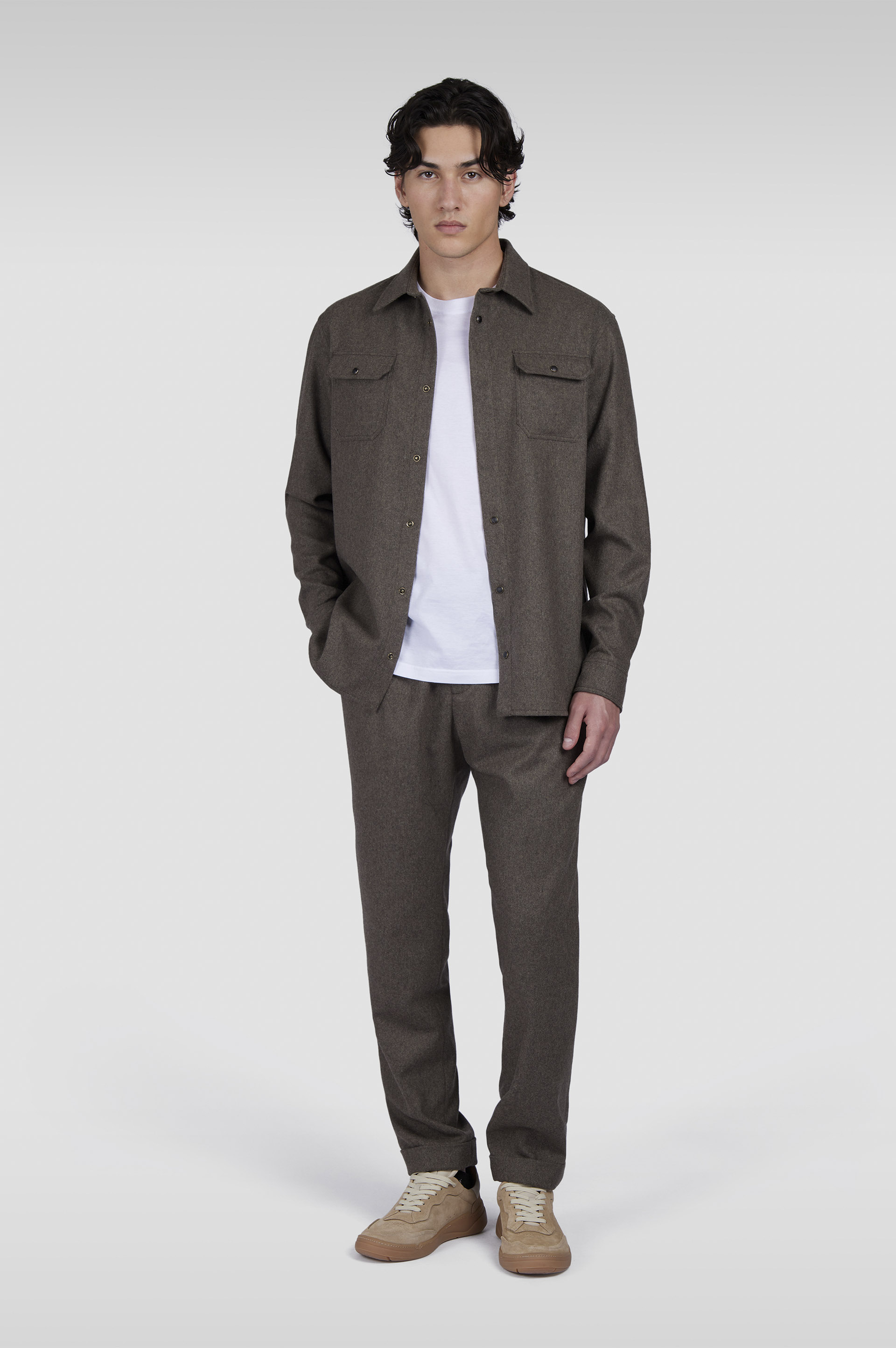 Wool blend overshirt image number 2 Wool blend overshirt image number 2