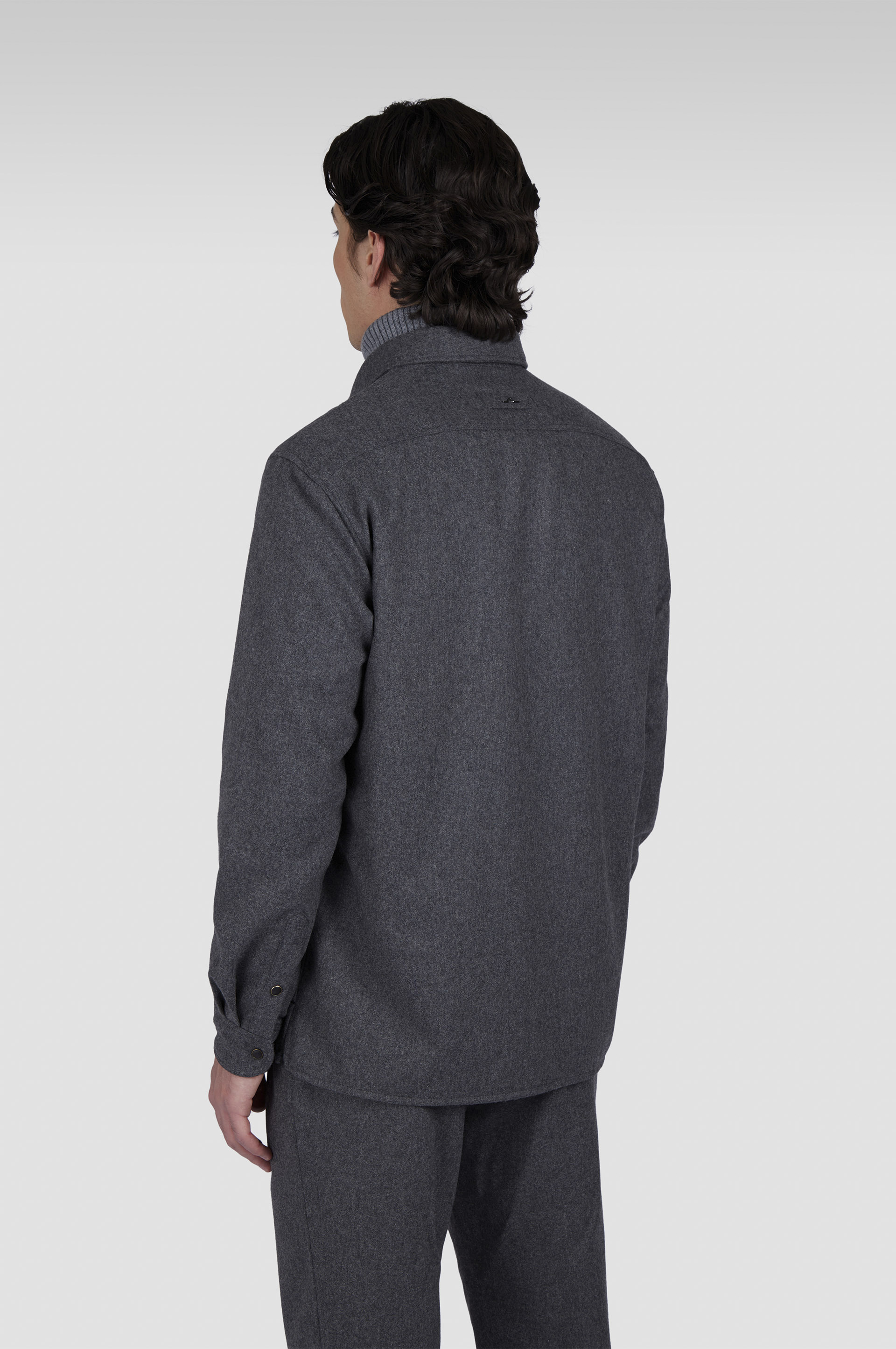 Wool blend overshirt image number 3 Wool blend overshirt image number 3