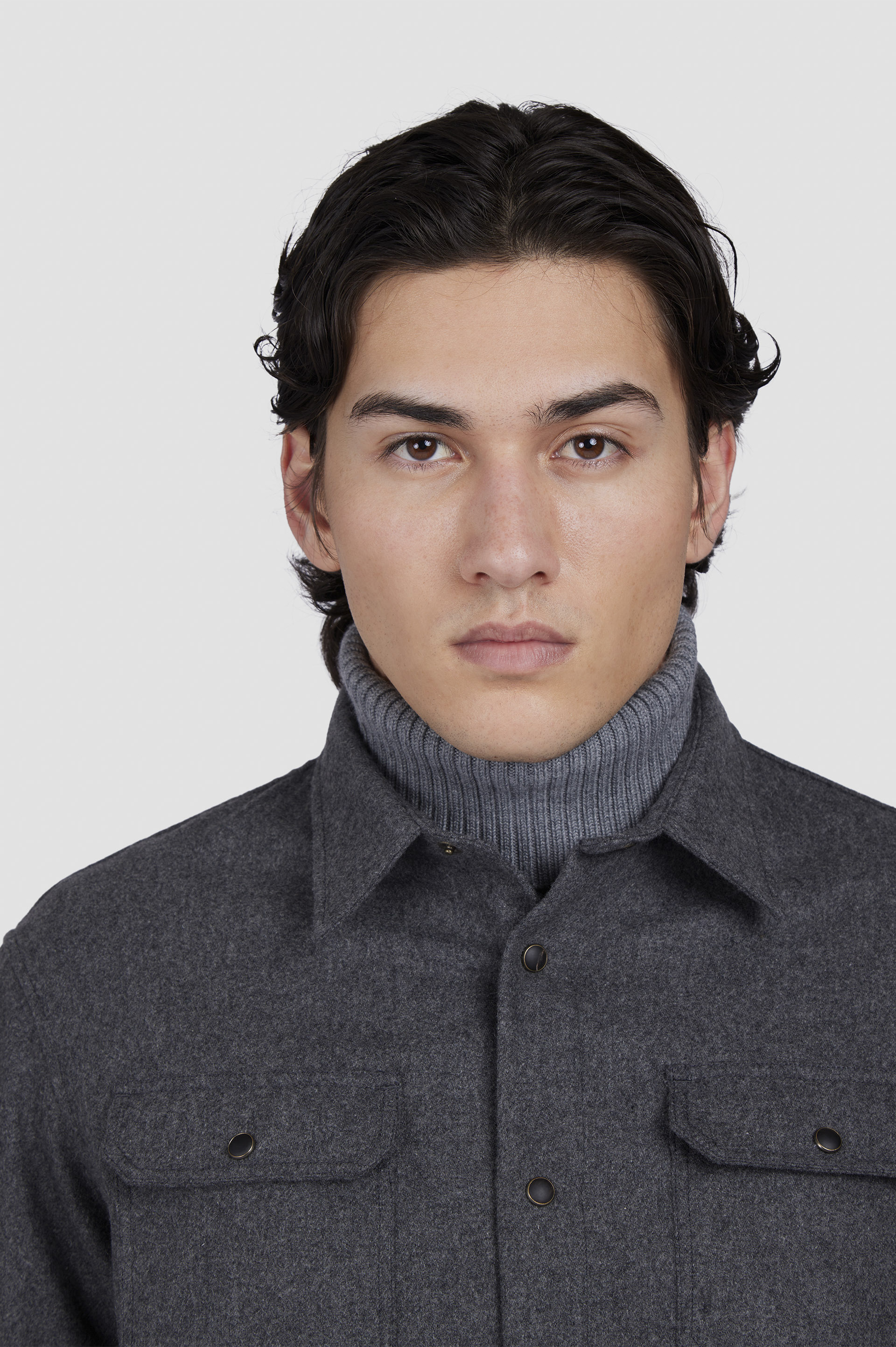 Wool blend overshirt image number 4 Wool blend overshirt image number 4