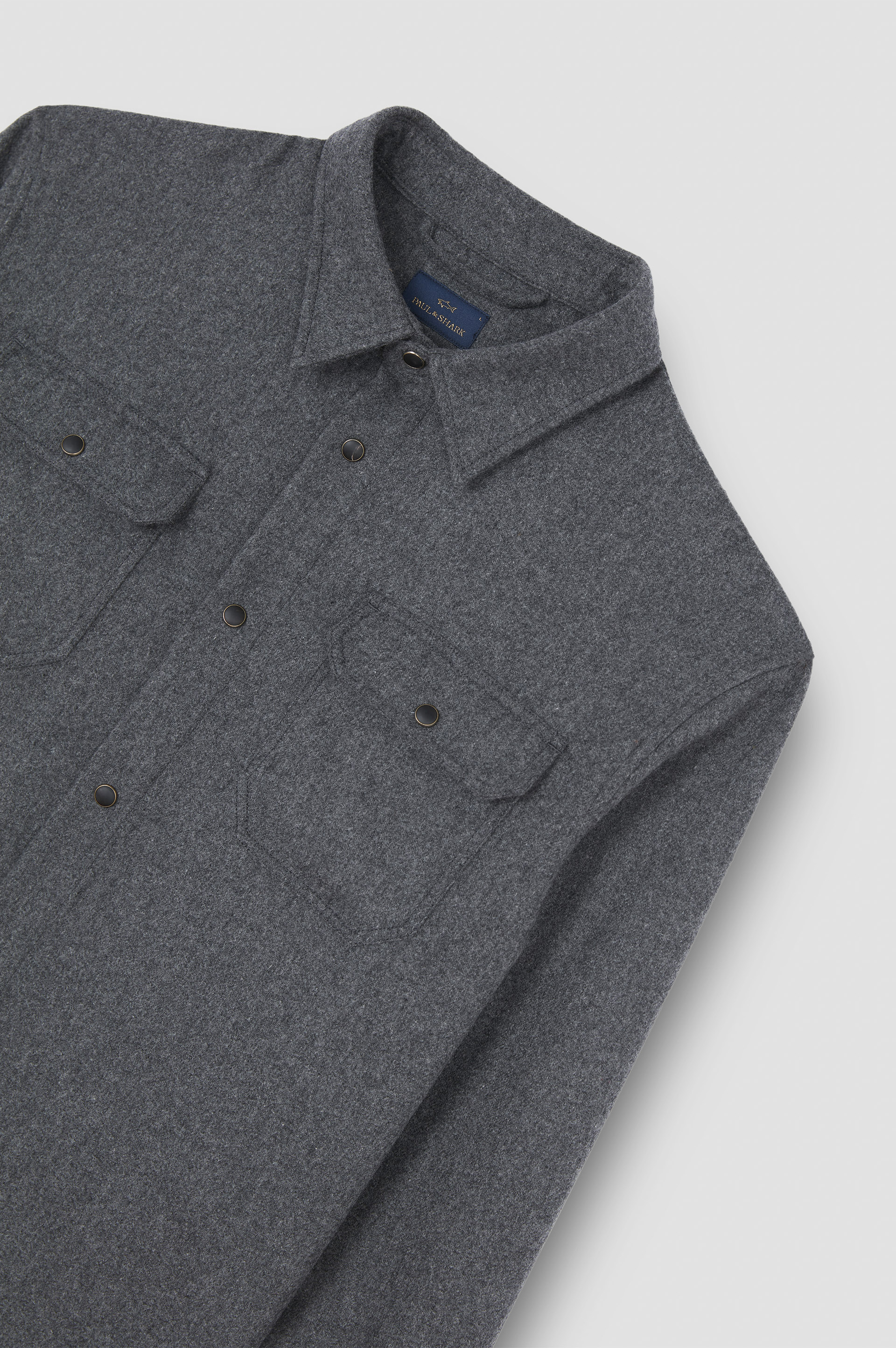 Wool blend overshirt image number 5 Wool blend overshirt image number 5