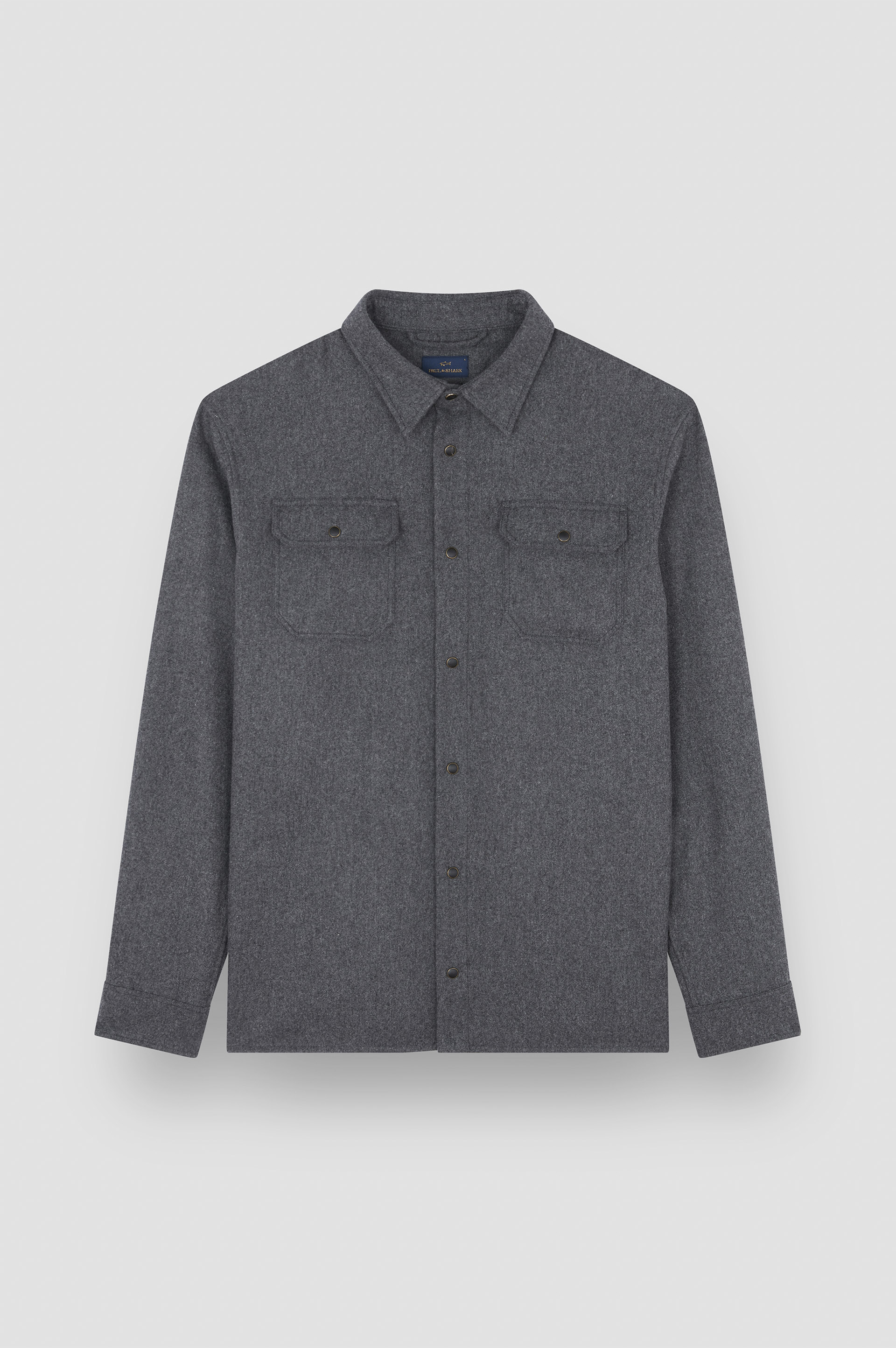 Wool blend overshirt image number 1 Wool blend overshirt image number 1