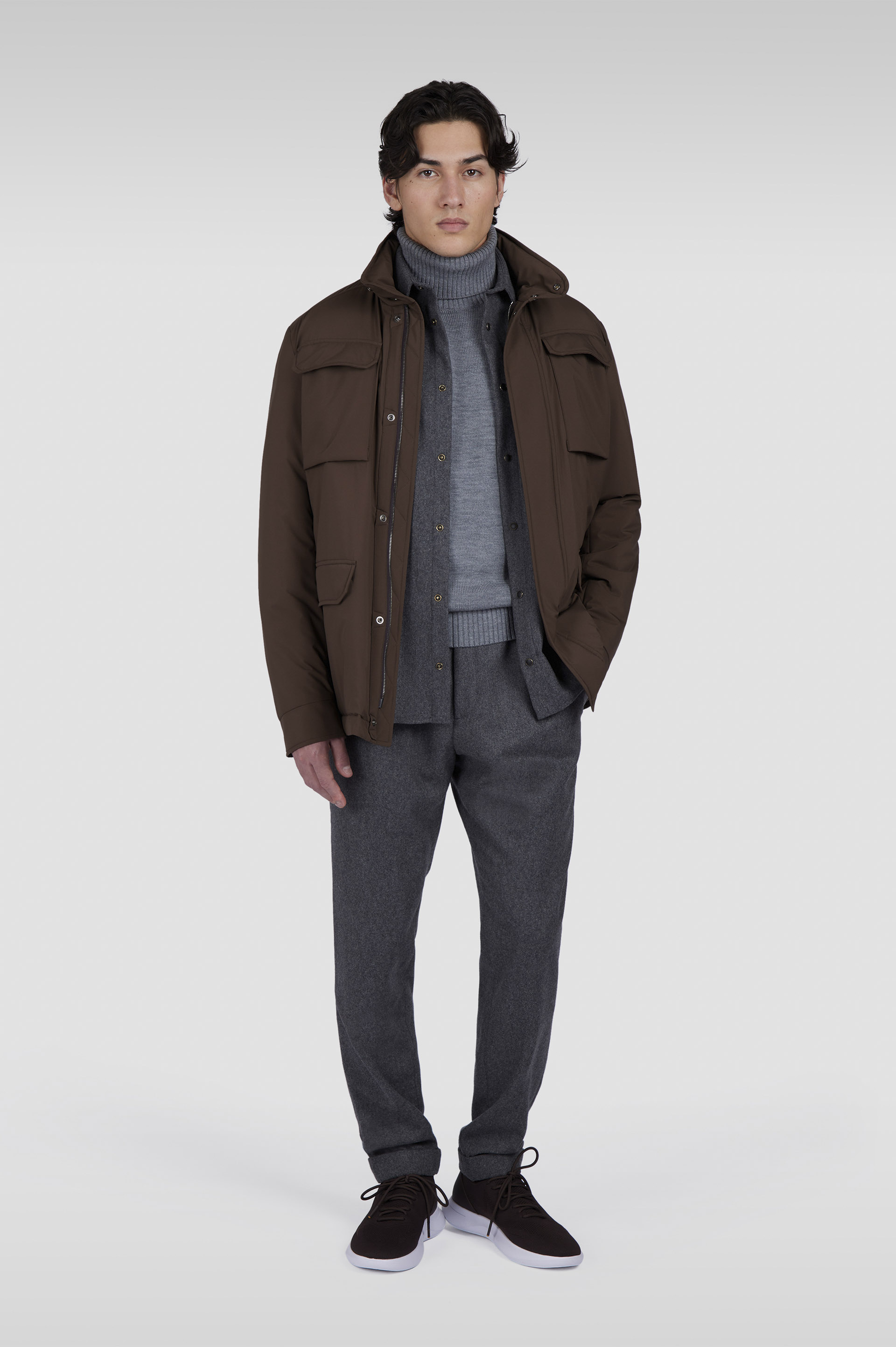 Wool blend overshirt image number 2 Wool blend overshirt image number 2