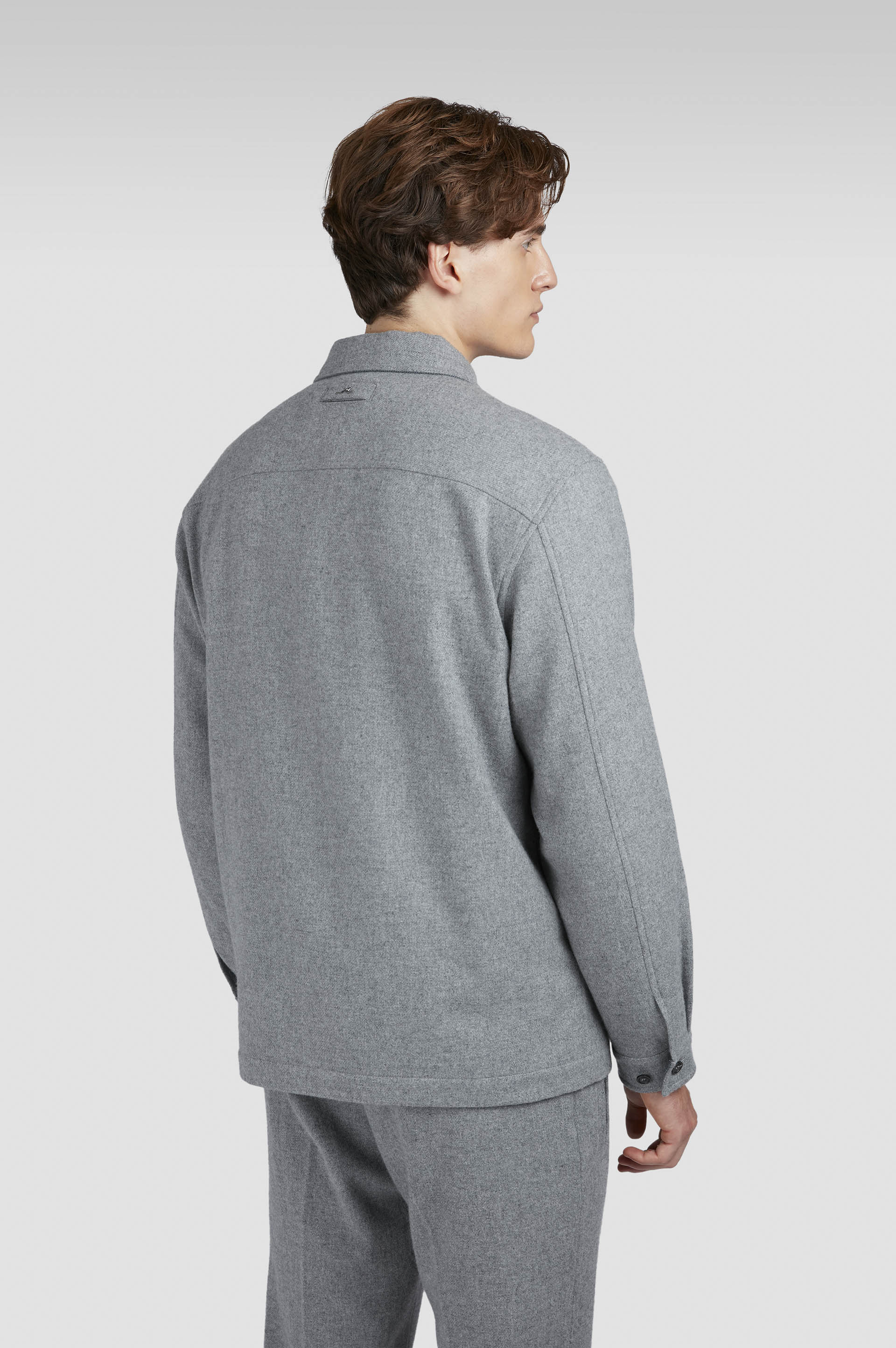 Wool and cashmere overshirt image number 3 Wool and cashmere overshirt image number 3