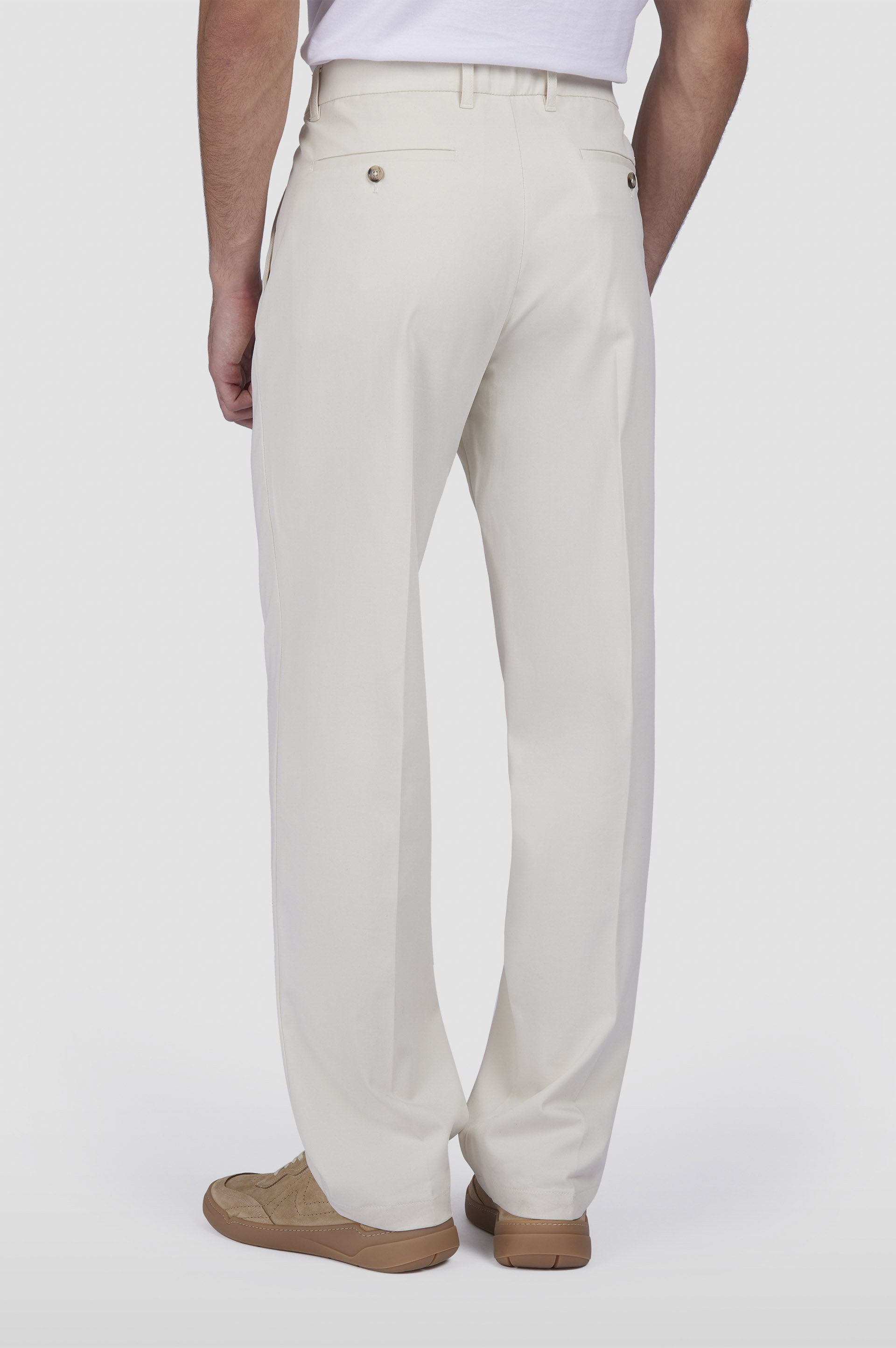 Wide leg X-Soft trousers image number 3