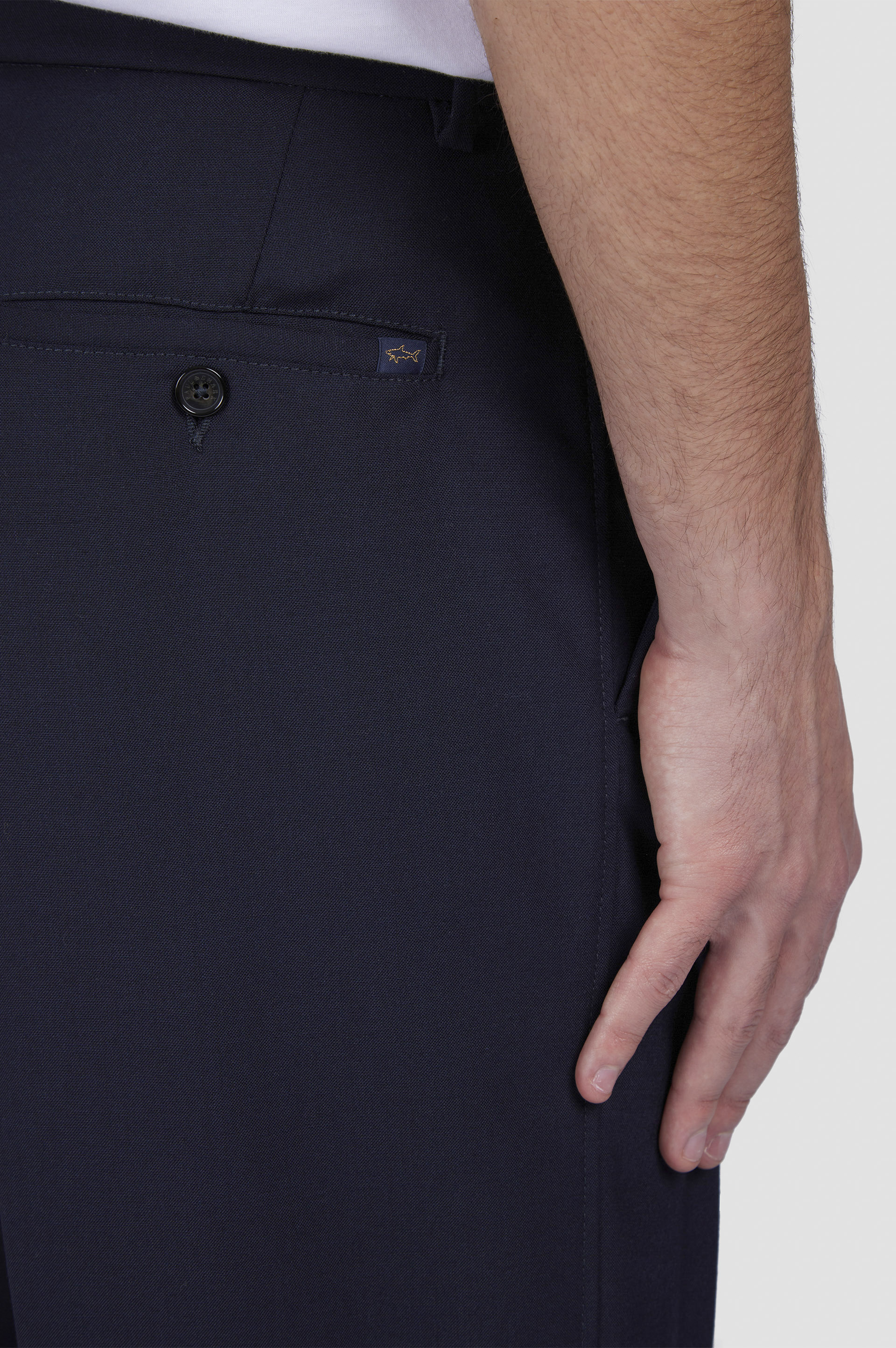 Wide leg trousers in technical wool image number 4 Wide leg trousers in technical wool image number 4