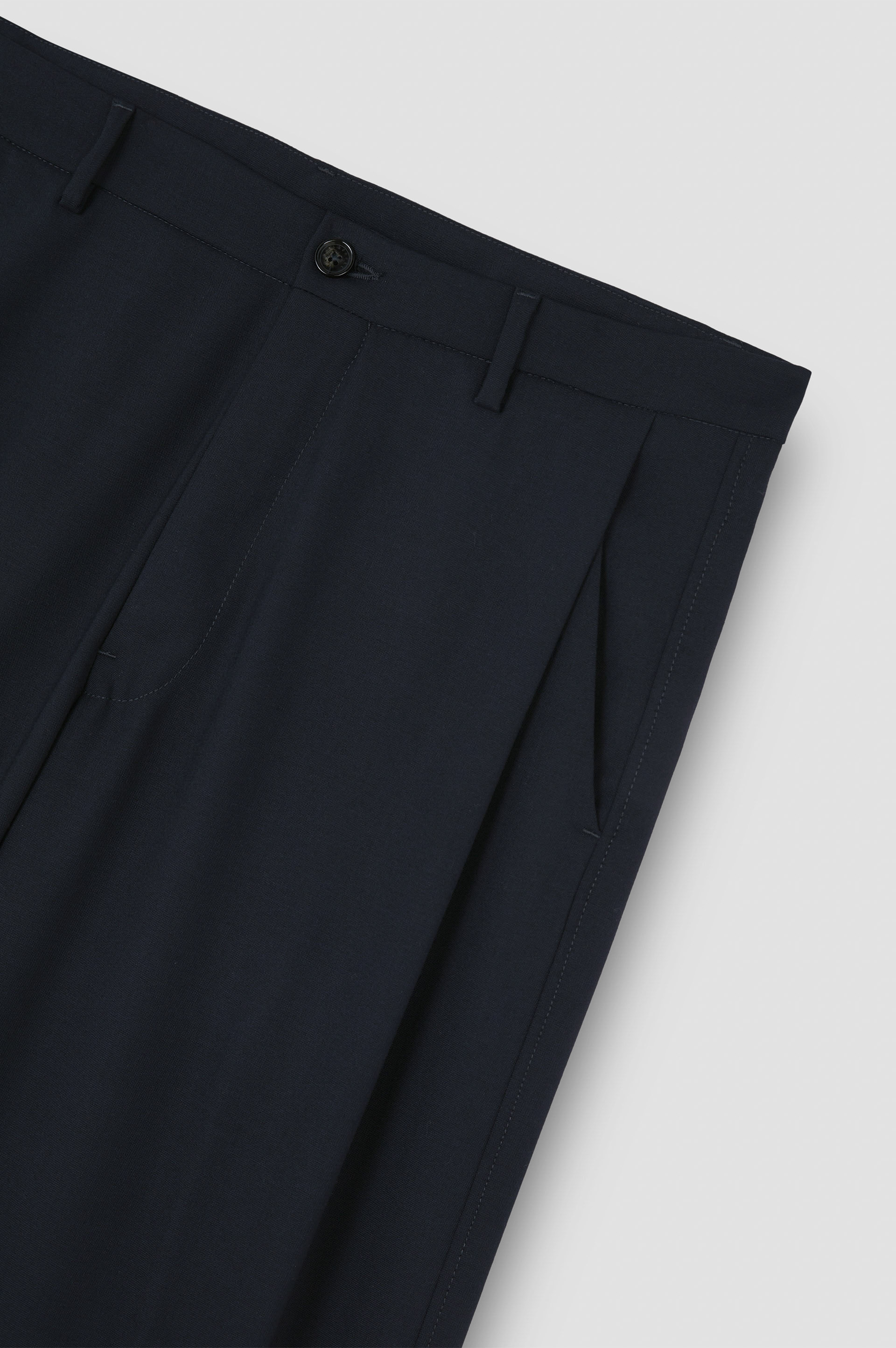 Wide leg trousers in technical wool image number 5 Wide leg trousers in technical wool image number 5