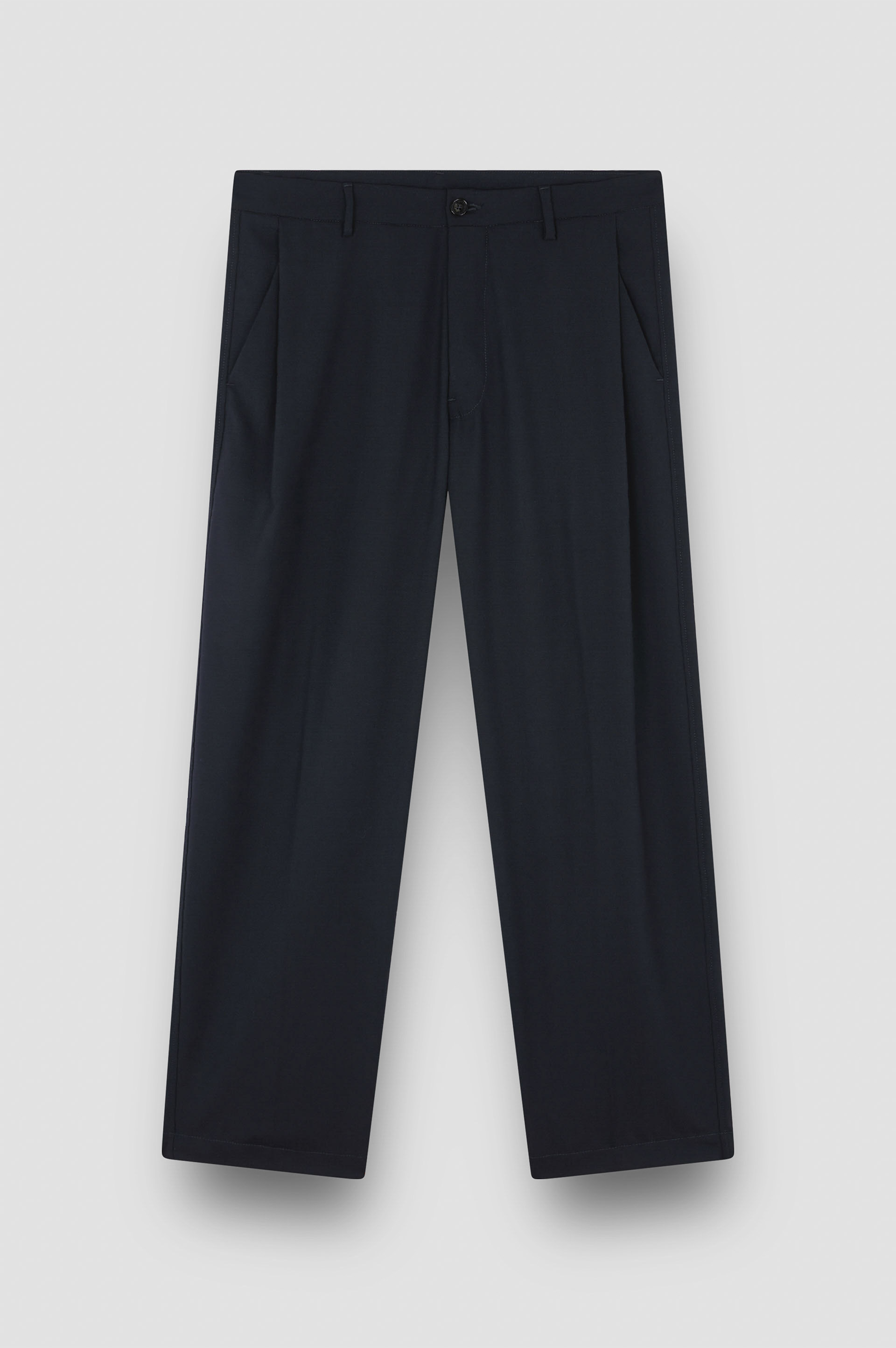 Wide leg trousers in technical wool image number 1 Wide leg trousers in technical wool image number 1