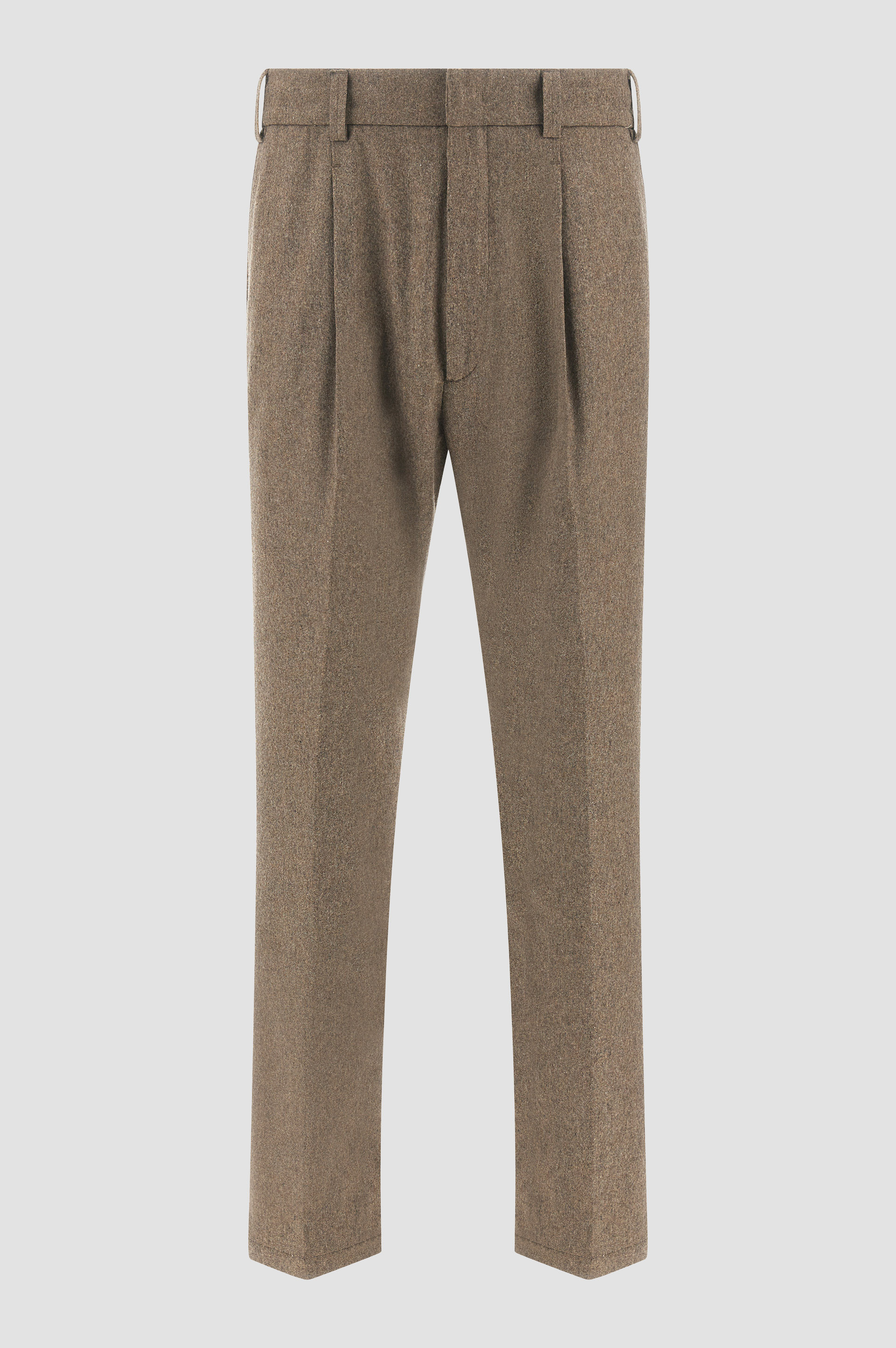 Weit geschnittene Flanellhose image number 0