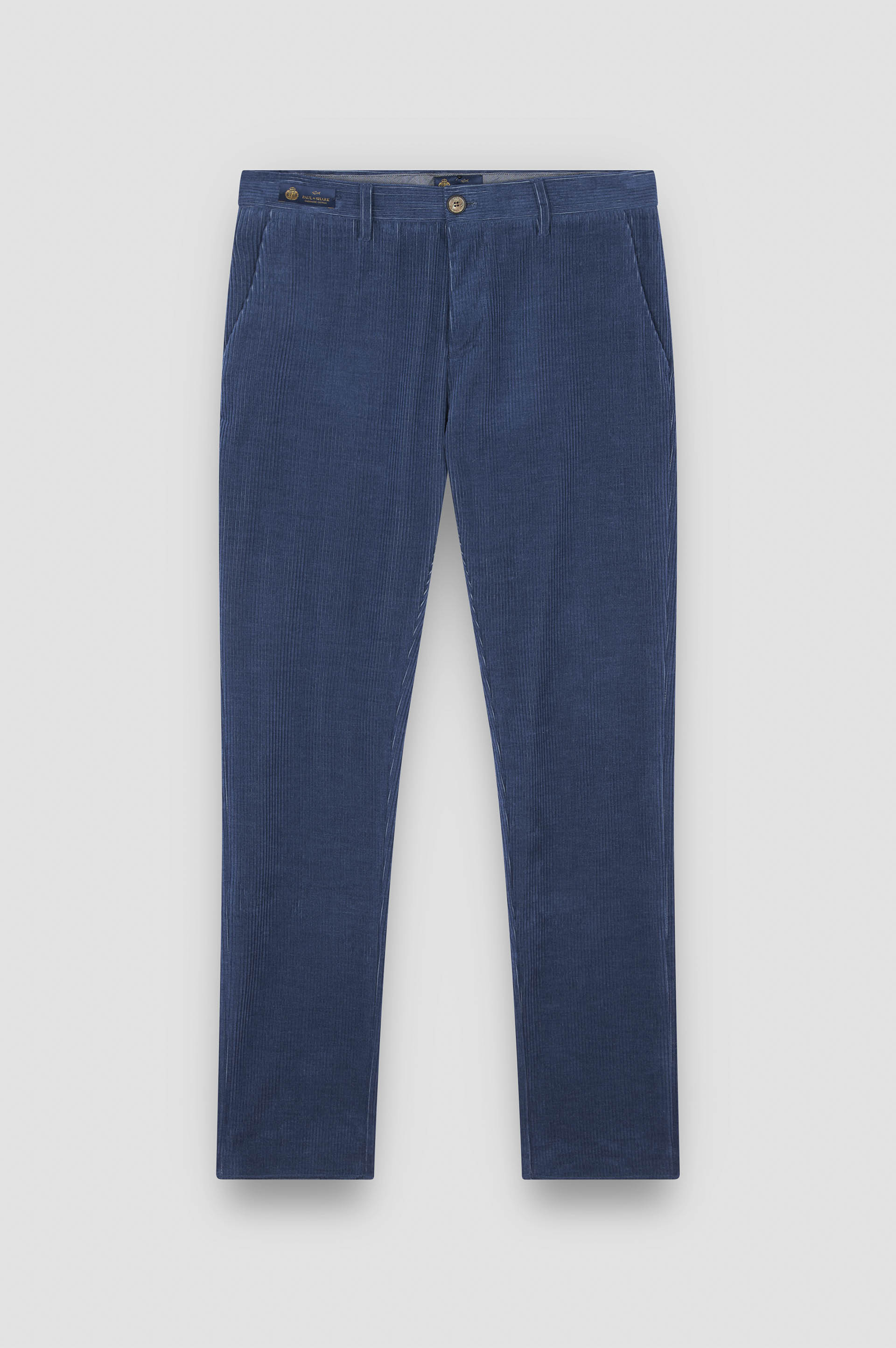 Pantalone chino in velluto di cotone e cashmere image number 1