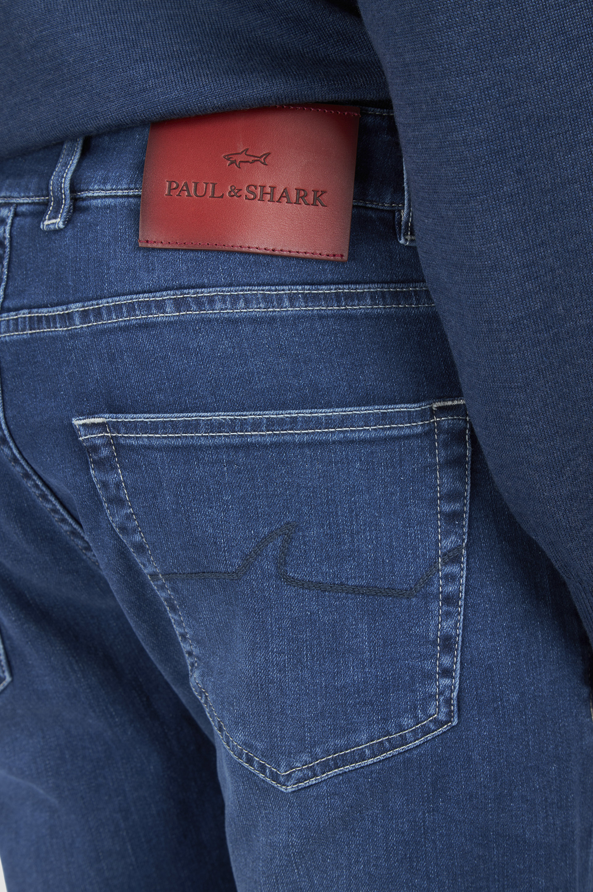 Red Rivet jeans in Giza cotton image number 4 Red Rivet jeans in Giza cotton image number 4