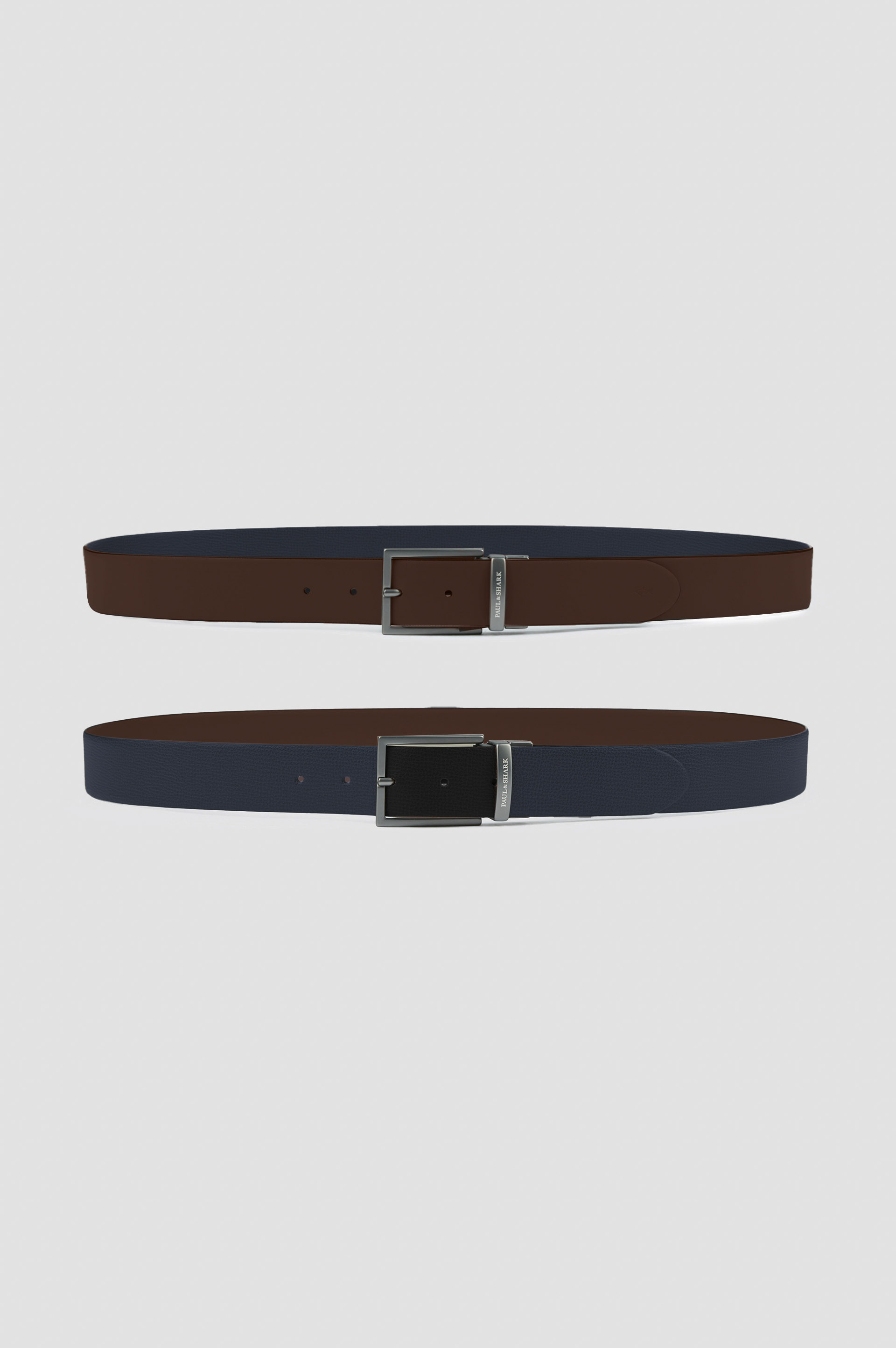leather reversible belt image number 2