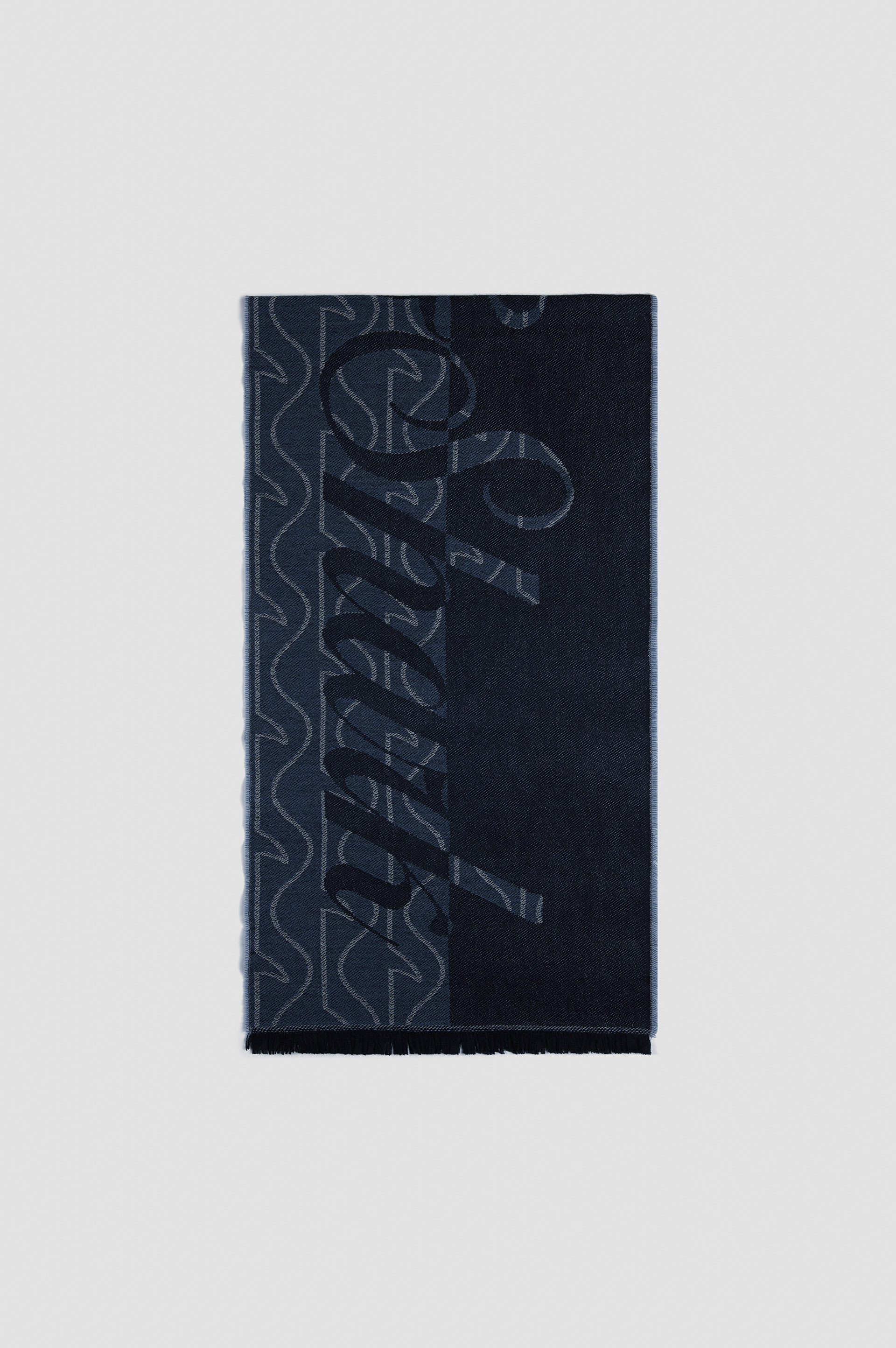 Monogram wool scarf image number 2 Monogram wool scarf image number 2