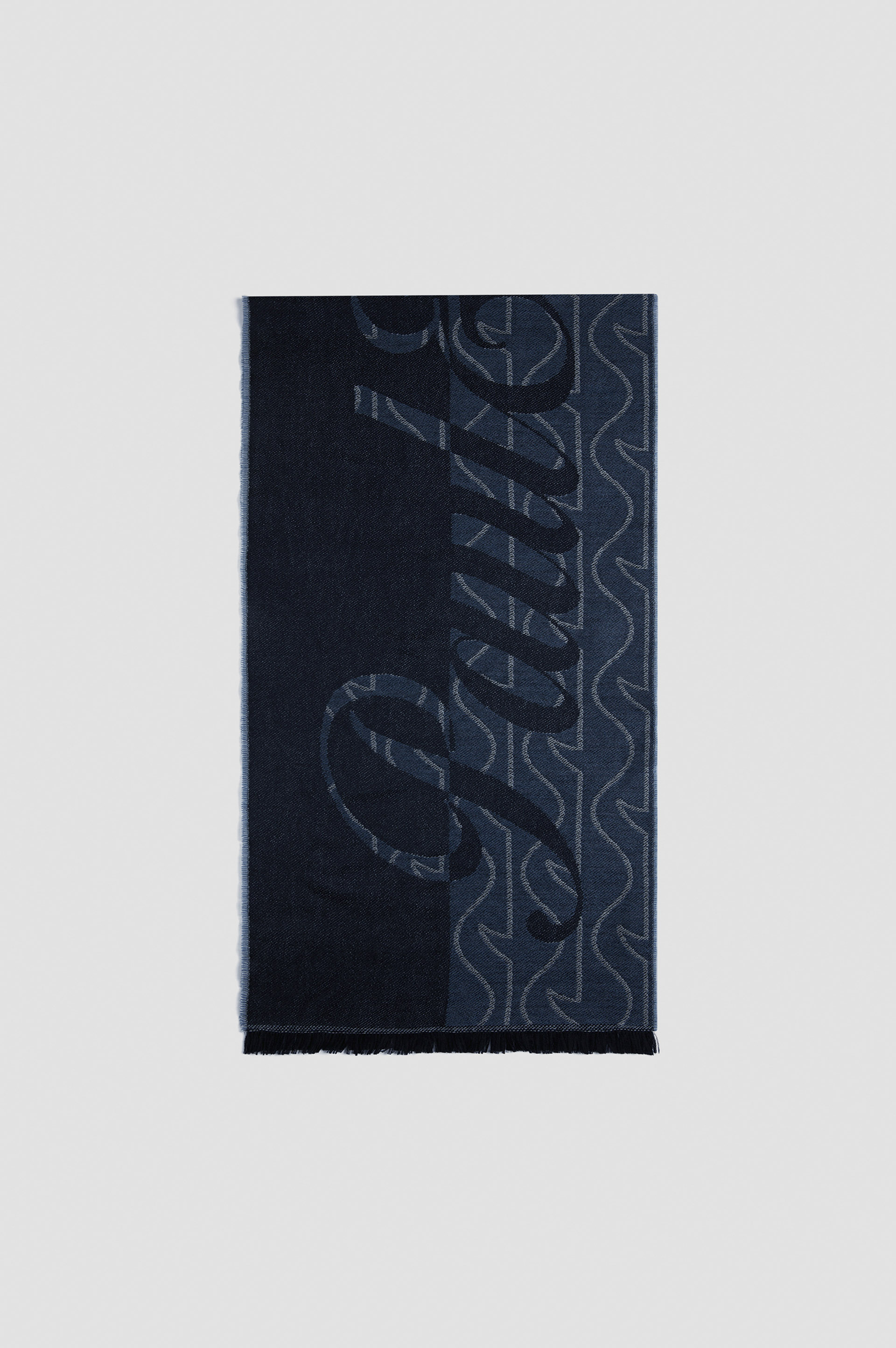 Monogram wool scarf image number 0 Monogram wool scarf image number 0