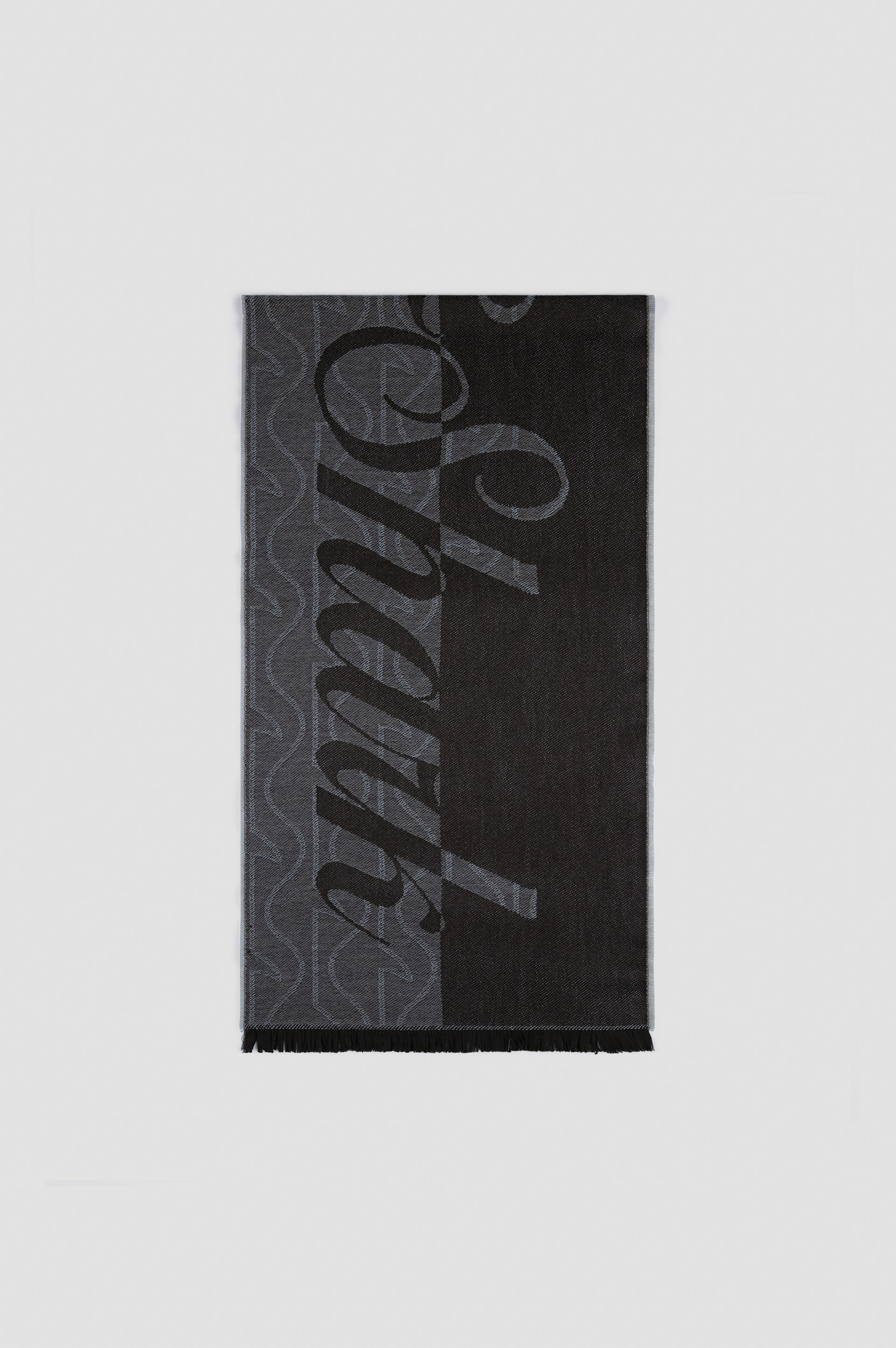 Monogram wool scarf image number 2 Monogram wool scarf image number 2