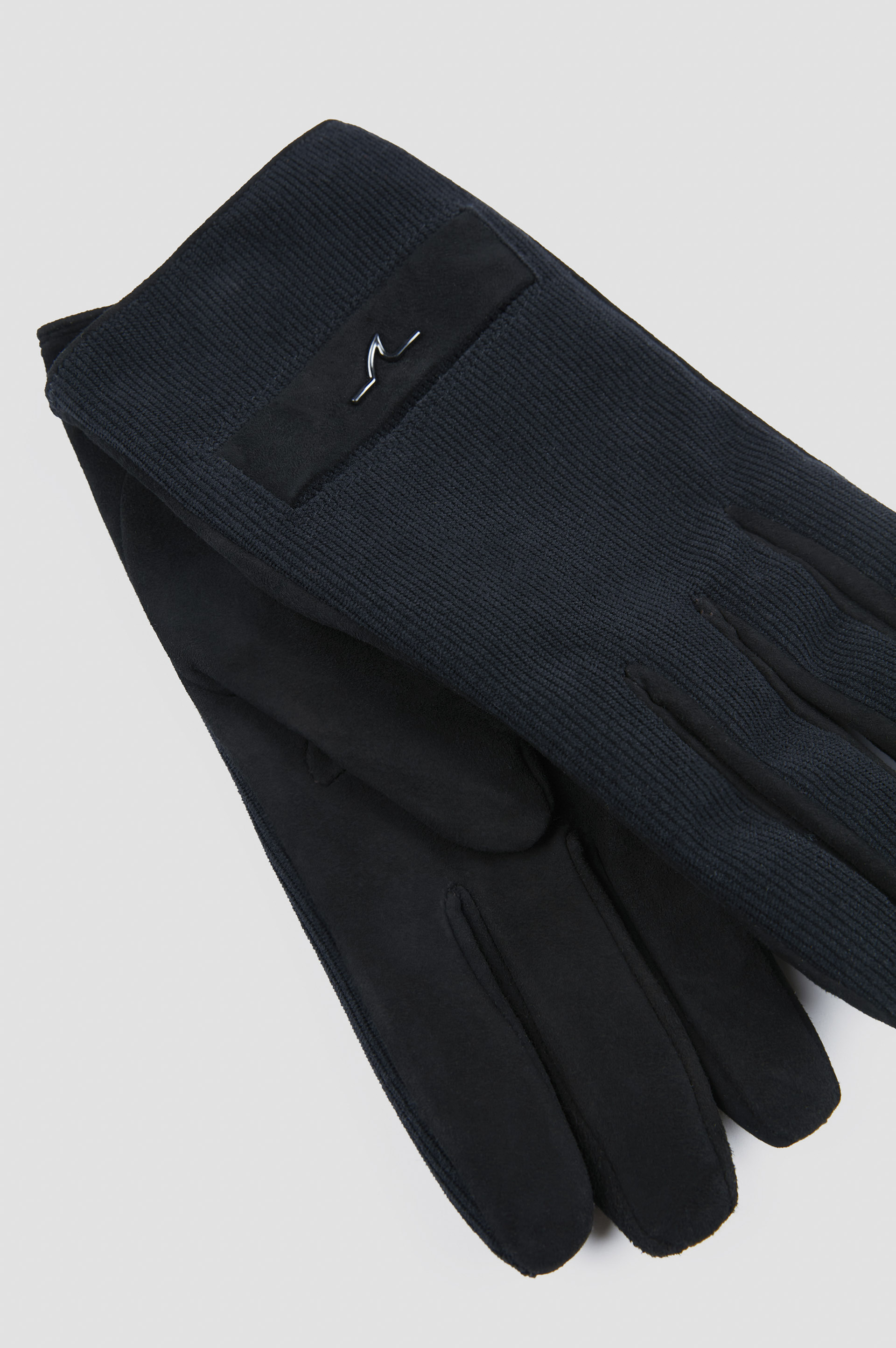 Shark fin leather and Typhoon® Corduroy gloves image number 1 Shark fin leather and Typhoon® Corduroy gloves image number 1